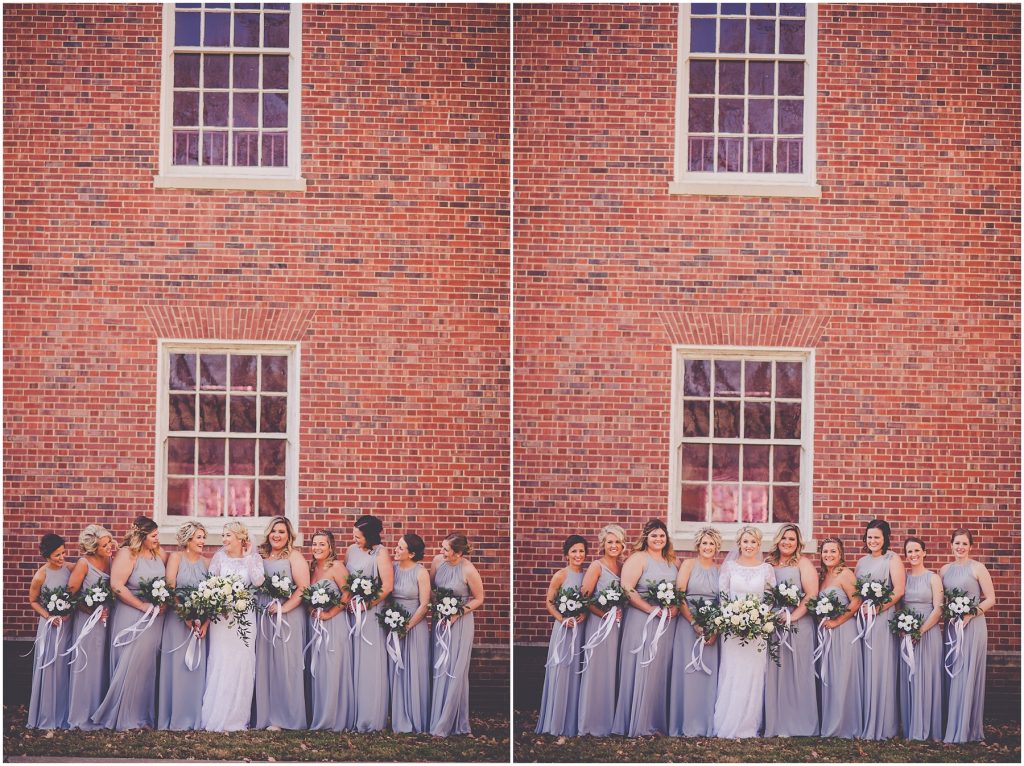 Kara Evans Photographer - Central Illinois Wedding Photographer - Annie-Merner Chapel Wedding Photos - Winter Chapel Wedding - Silver and Black Wedding Day - Annie-Merner Chapel Jacksonville Wedding