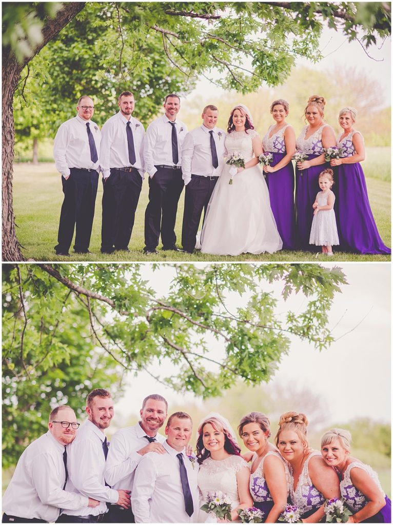 Kara Evans Photographer - Central Illinois Wedding Photographer - Rustic May Wedding Day - Outdoor Farm Wedding - Illinois Wedding Photog