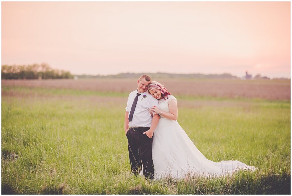 Kara Evans Photographer - Central Illinois Wedding Photographer - Rustic May Wedding Day - Outdoor Farm Wedding - Illinois Wedding Photog