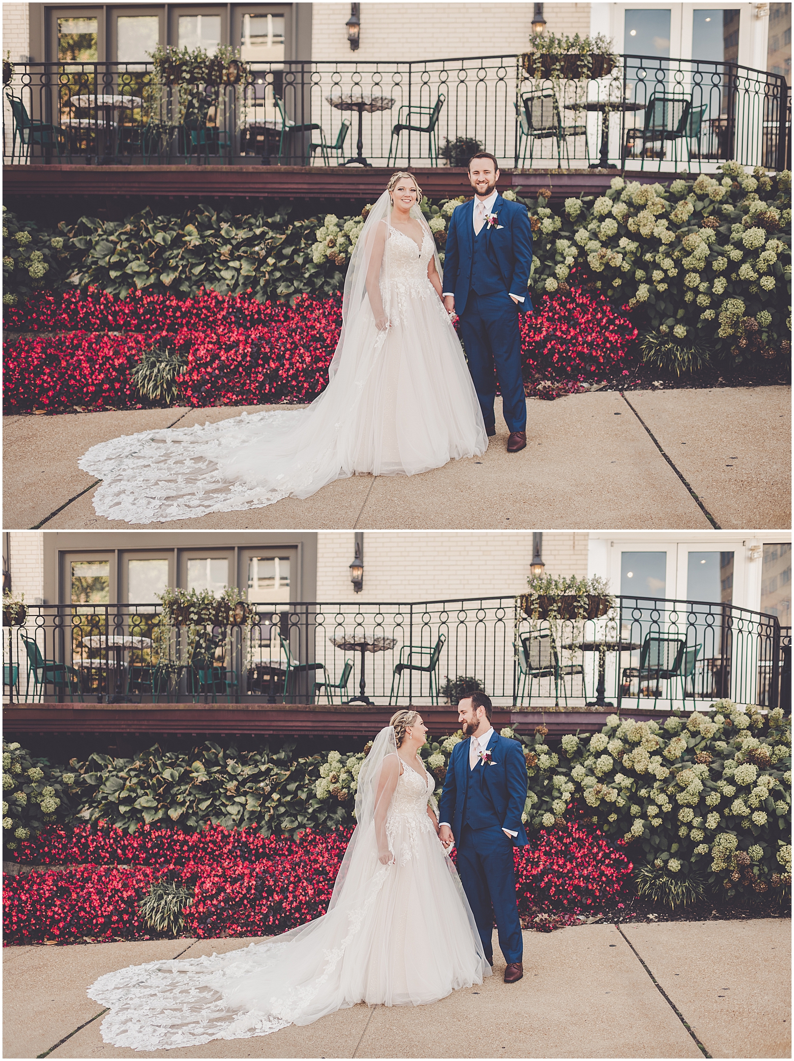 Catherine & Garrett's Anheuser-Busch and Clayton Plaza Hotel wedding in St. Louis with Chicagoland photographer Kara Evans Photographer.
