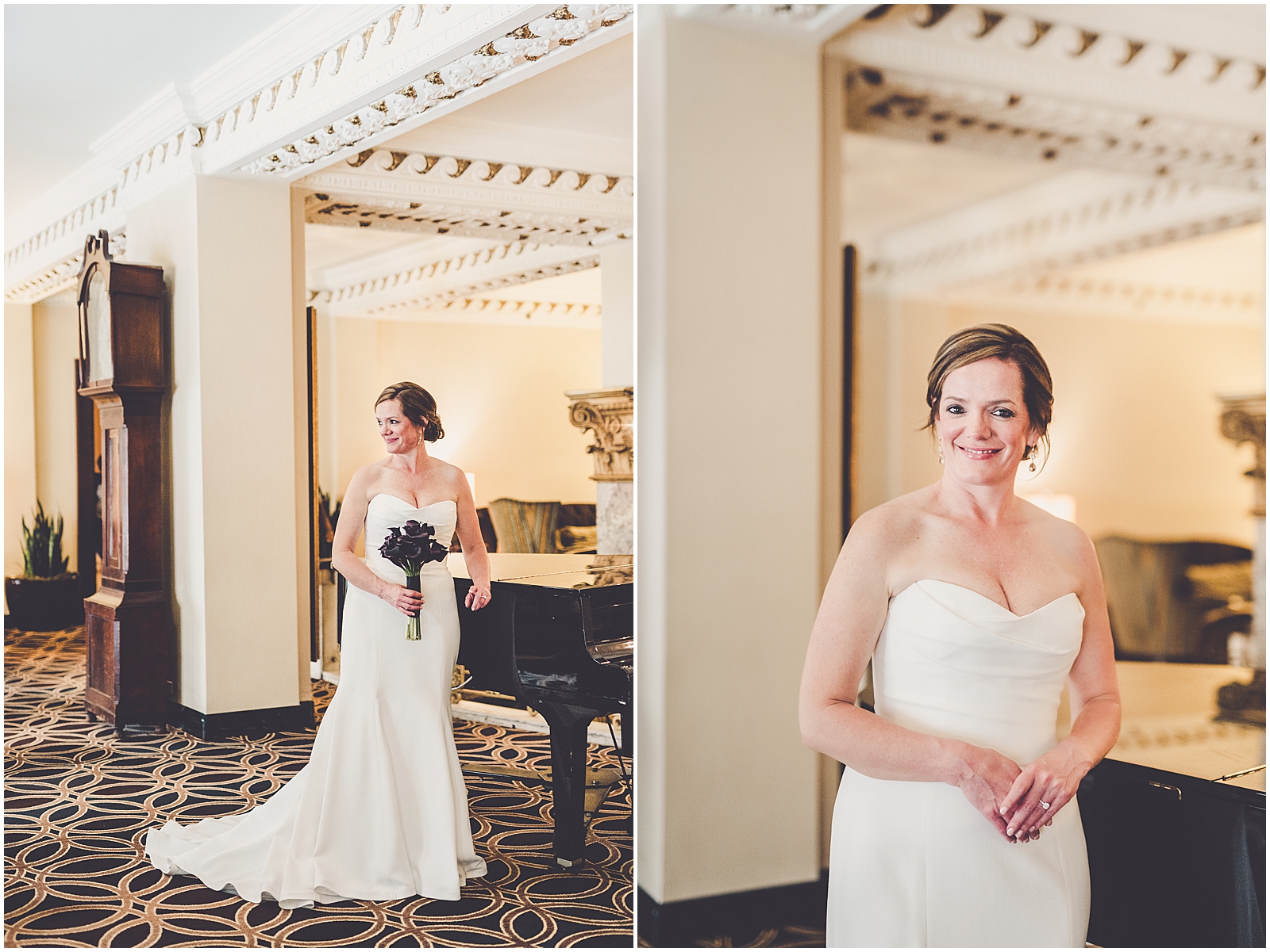 Annie and Virgil's wedding at The Seelbach Hilton in Louisville, Kentucky with Chicagoland wedding photographer Kara Evans Photographer.