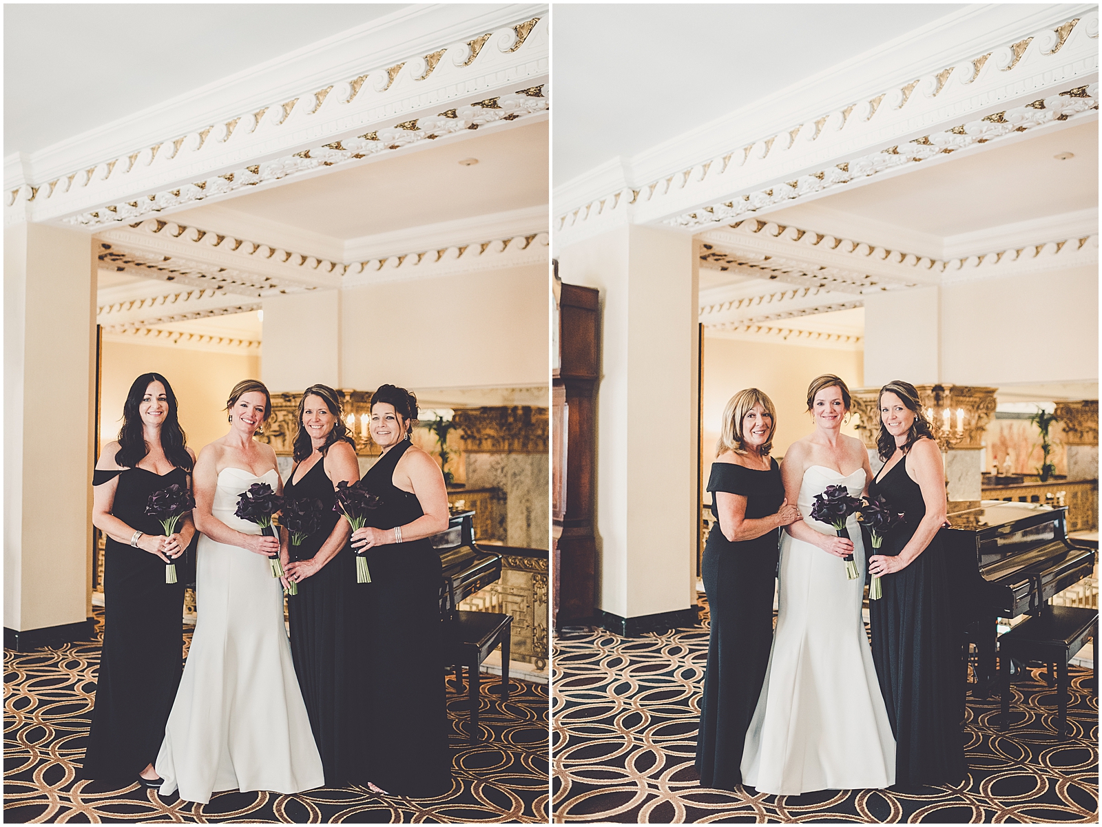 Annie and Virgil's wedding at The Seelbach Hilton in Louisville, Kentucky with Chicagoland wedding photographer Kara Evans Photographer.