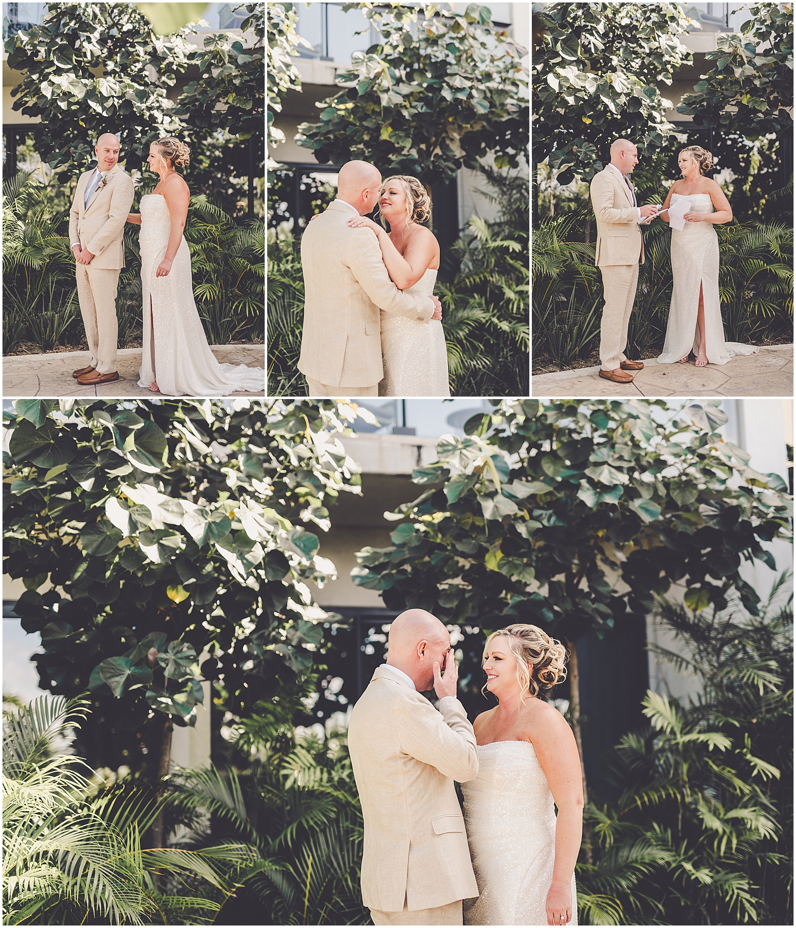 Amie and Ben's destination wedding at the Hilton Tulum Riviera Maya in Mexico with Chicagoland wedding photographer Kara Evans Photographer.