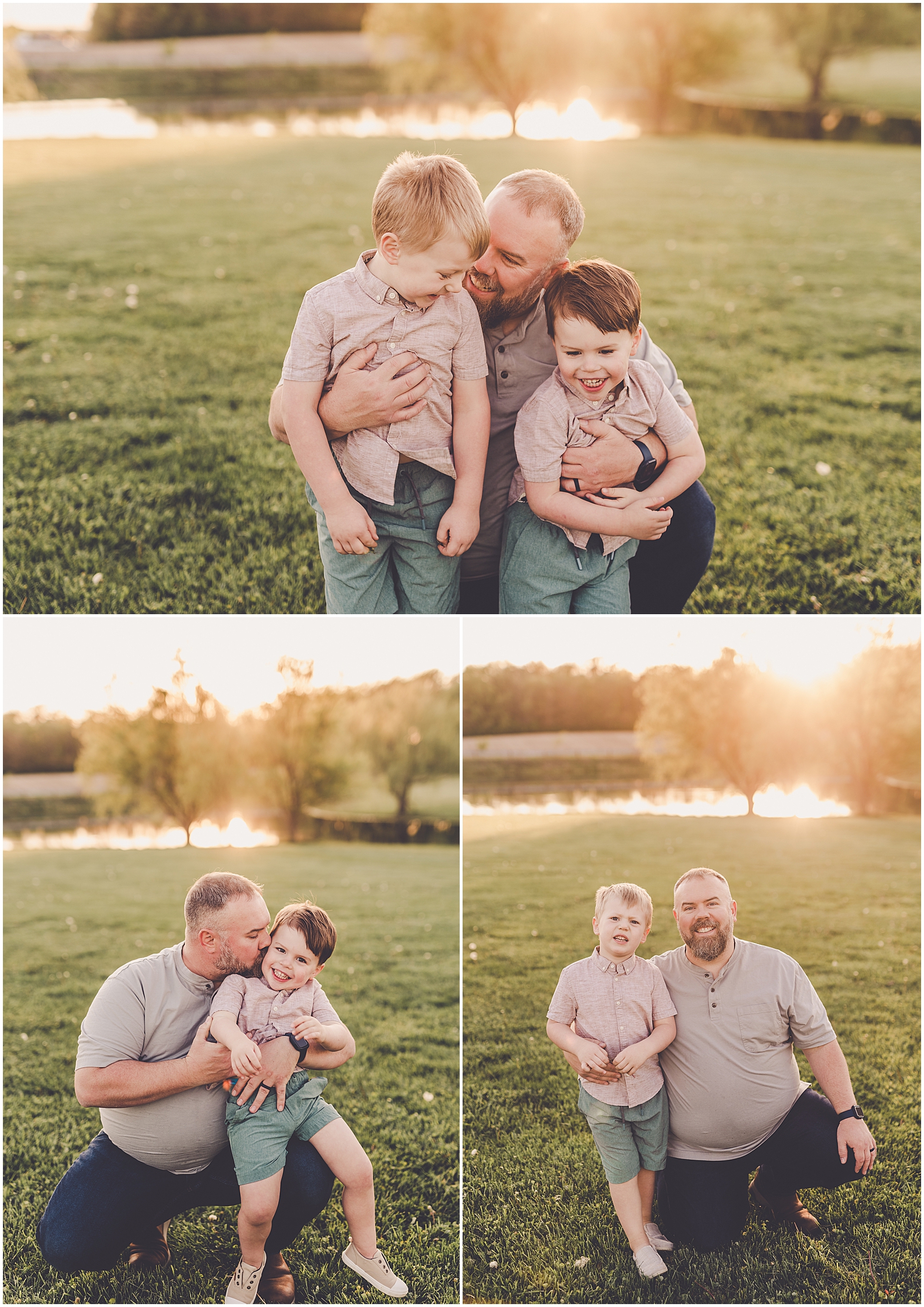 Spring family session in Central Illinois Mackinaw with Chicagoland family photographer Kara Evans Photographer.