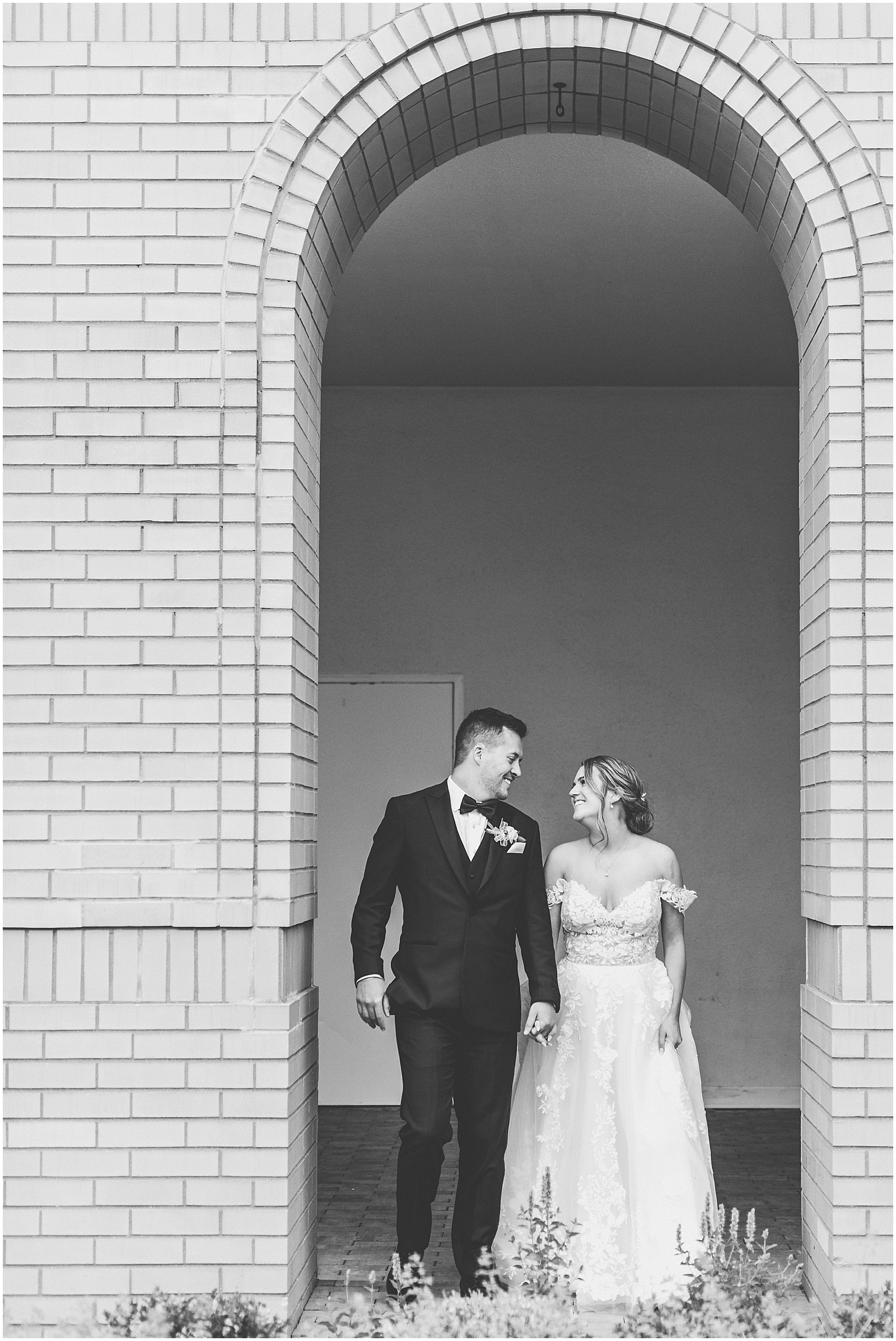 Michele and Timmy's summer wedding day at the Hyatt Regency Schaumburg with Chicagoland wedding photographer Kara Evans Photographer.