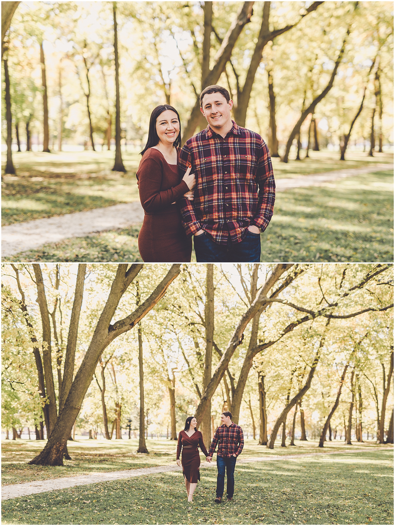 Fall mini sessions at Small Memorial Park in Kankakee with Bourbonnais and Kankakee County family photographer Kara Evans Photographer.