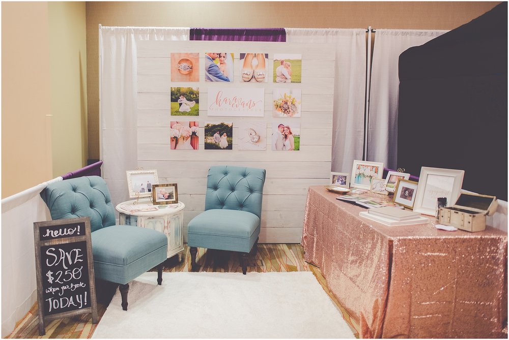 Elegant Bridal Expo booth inspiration - Kara Evans Photographer