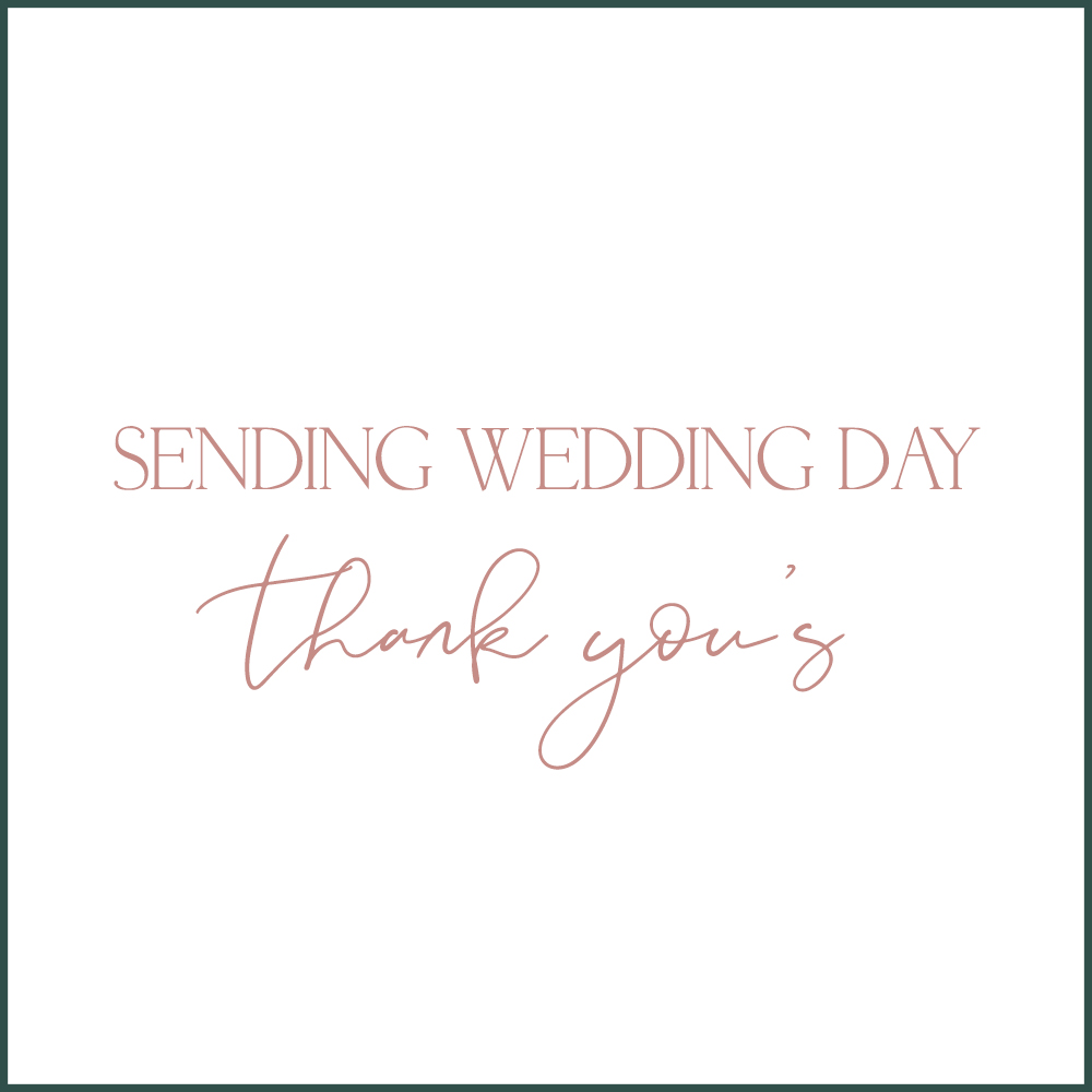 Kara Evans Photographer - Wedding Wednesday - Wedding Blogger - Sending Wedding Day Thank You's - Wedding Thank You Advice