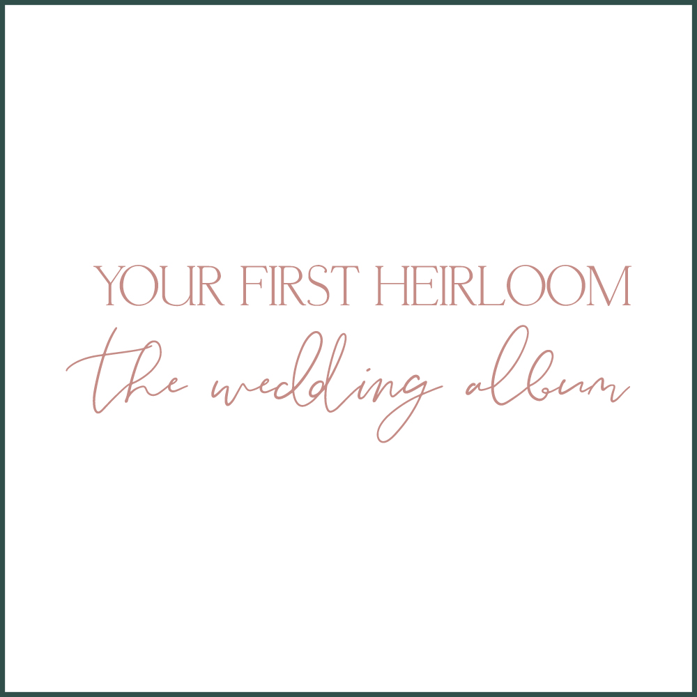 Kara Evans Photographer - Wedding Wednesday - Wedding Blogger - Your First Heirloom The Wedding Album