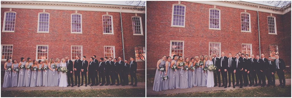 Kara Evans Photographer - Central Illinois Wedding Photographer - Annie-Merner Chapel Wedding Photos - Winter Chapel Wedding - Silver and Black Wedding Day - Annie-Merner Chapel Jacksonville Wedding