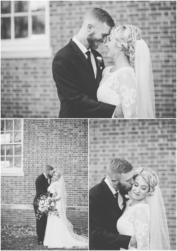 Kara Evans Photographer - Central Illinois Wedding Photographer - Annie-Merner Chapel Wedding Photos - Winter Chapel Wedding - Silver and Black Wedding Day - Annie-Merner Chapel Jacksonville Wedding