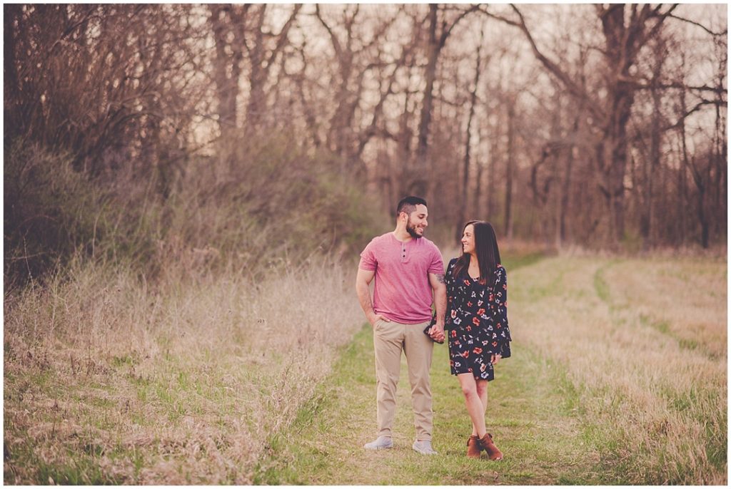 Kara Evans Photographer - Chicagoland Engagement Wedding Photographer - Downtown Frankfort Illinois - Frankfort Illinois Photos - Frankfort Illinois Photographer - Frankfort Engagement Session - Spring Engagement Photos