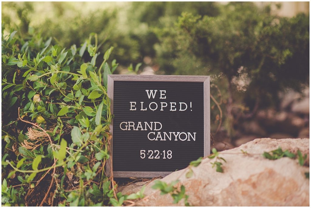 Kara Evans Photographer - Central Illinois Wedding Photographer - Destination Wedding Photographer - Grand Canyon Elopement Photographer - Grand Canyon National Park Wedding Photographer - Shoshone Point Grand Canyon Wedding Photos