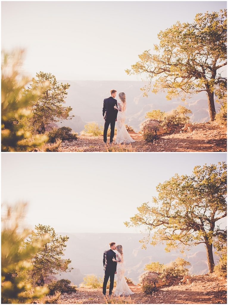 Kara Evans Photographer - Central Illinois Wedding Photographer - Destination Wedding Photographer - Grand Canyon Elopement Photographer - Grand Canyon National Park Wedding Photographer - Shoshone Point Grand Canyon Wedding Photos