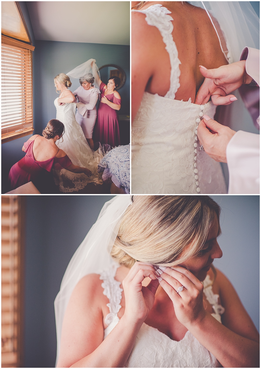 Kara Evans Photographer - Chicagoland Wedding Photographer - Chicago South Suburbs Wedding Photographer - Flossmoor Wedding Photographer - Glenwoodie Golf Club Wedding Day - Cinnamon Rose Bridesmaid Dress - Flossmoor Wedding Day - June Floral Wedding Day