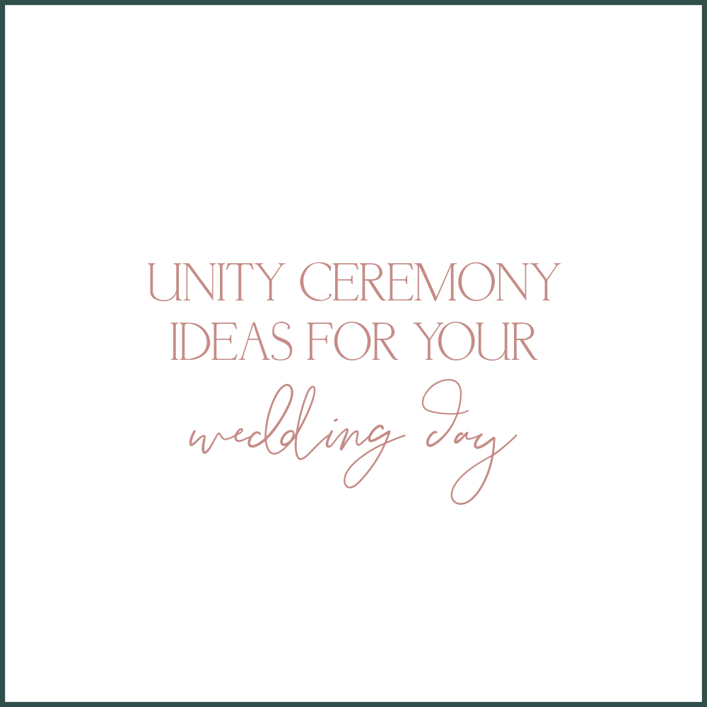 Unity ceremony ideas for your wedding day - wedding Wednesday advice from Chicagoland wedding photographer Kara Evans Photographer.