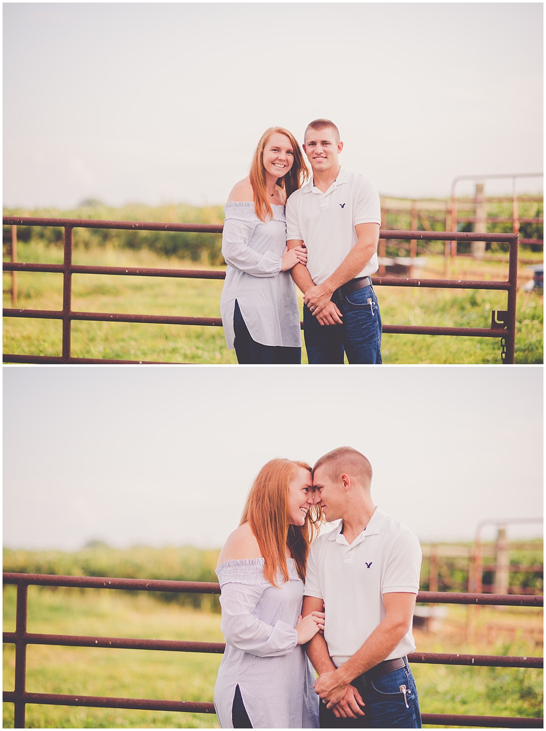 Kara Evans Photographer - Central Illinois Family Photographer - Penfield Illinois Farm Session - Sonrise Farms Penfield Illinois - Summer Farm Family Session - August Farm Family Photos