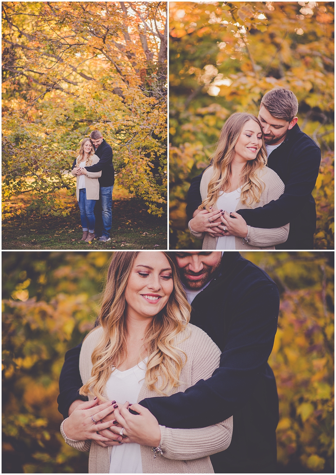 Kara Evans Photographer - Chicagoland Wedding Photographer - Old State Capitol Engagement Photos - Springfield Engagement Session - Fall Engagement Photos