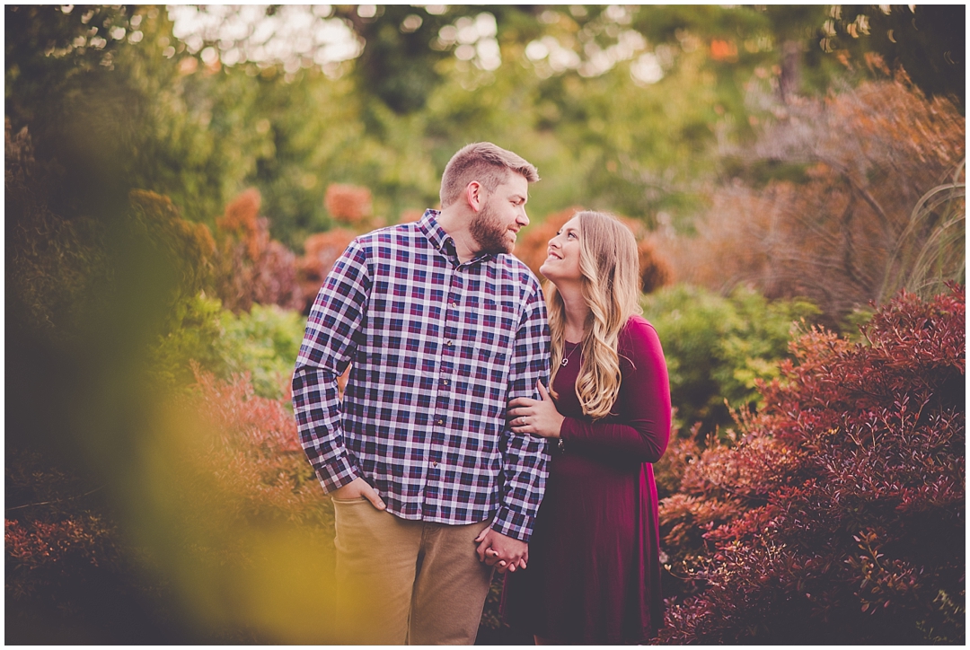 Kara Evans Photographer - Chicagoland Wedding Photographer - Old State Capitol Engagement Photos - Springfield Engagement Session - Fall Engagement Photos