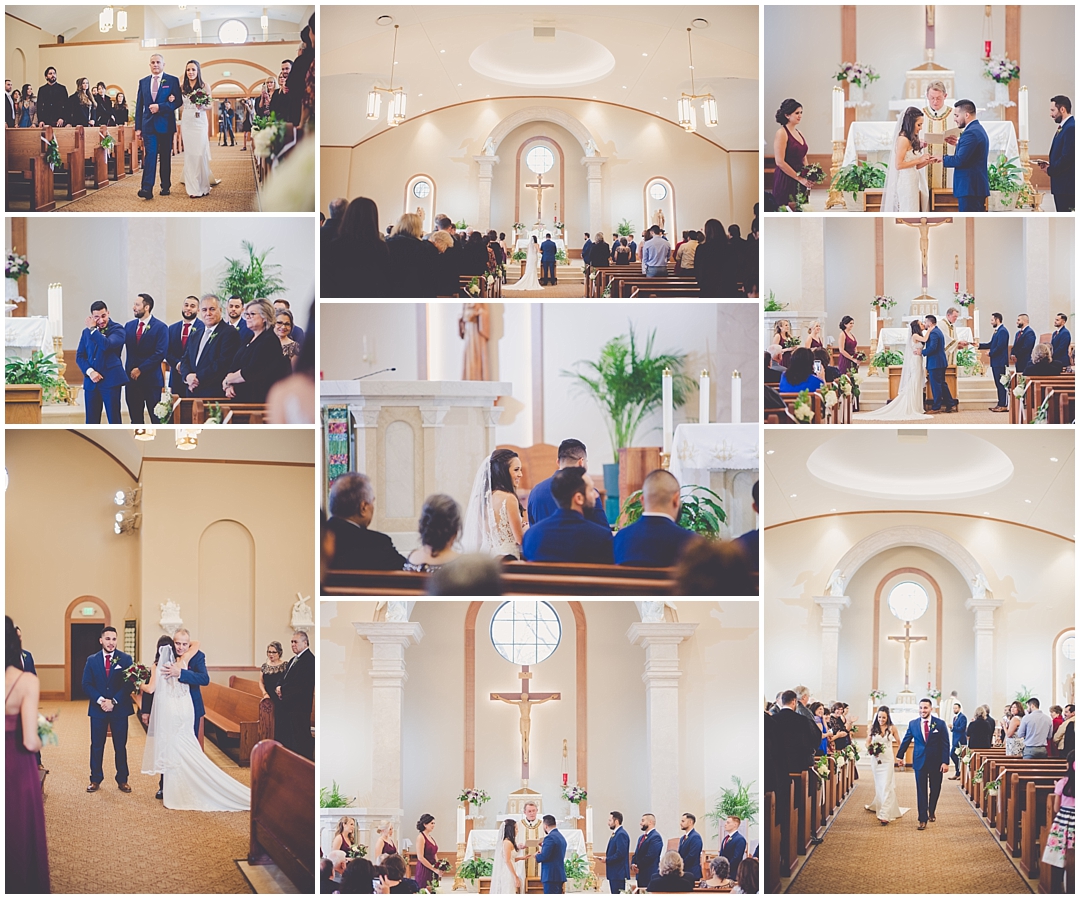 Fall wedding day at The Westin Chicago Northwest in Itasca, Illinois - burgundy, gold, and greenery wedding style. Busse Woods Forest Preserve wedding photos.