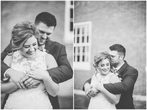 November Illinois College Wedding Day in Jacksonville, Illinois | Lakyn