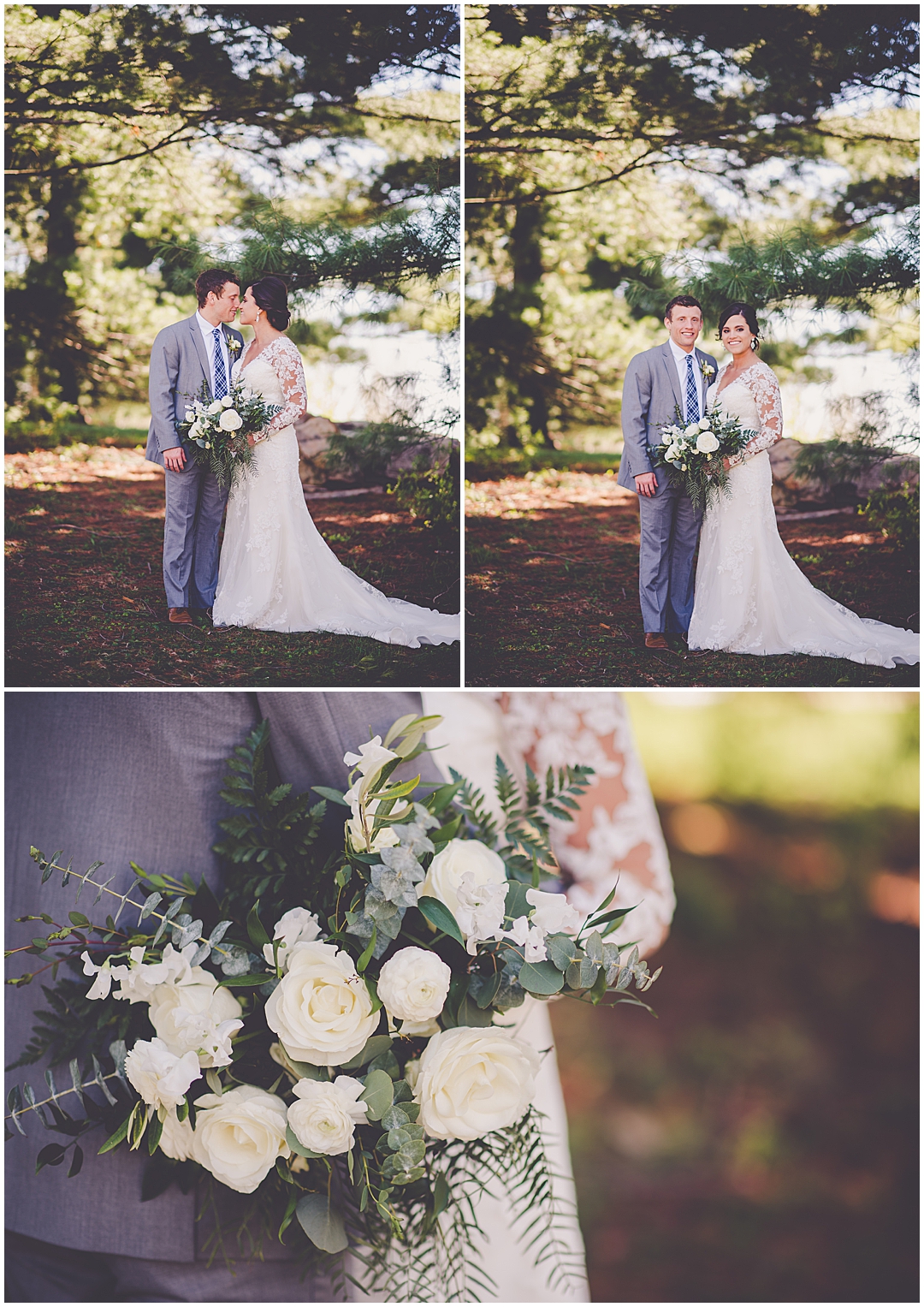 Spring Greenery + Gold Wedding Day at The Orpheum in Champaign, Illinois with Chicagoland Wedding Photographer Kara Evans Photographer