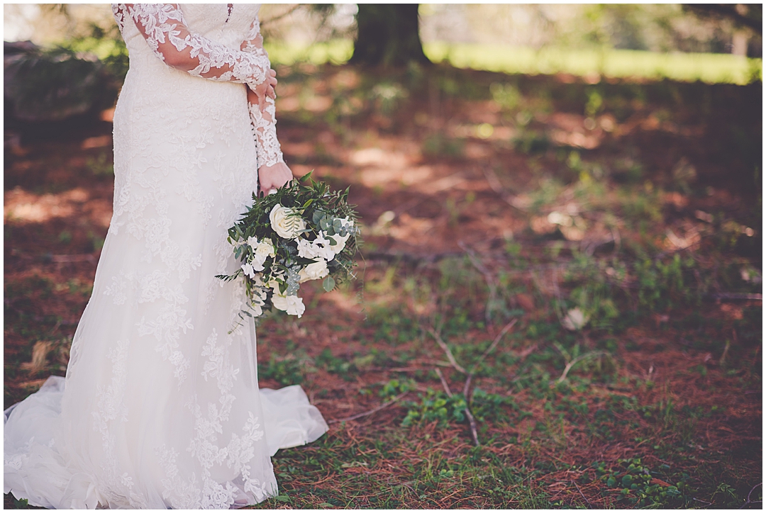 Spring Greenery + Gold Wedding Day at The Orpheum in Champaign, Illinois with Chicagoland Wedding Photographer Kara Evans Photographer