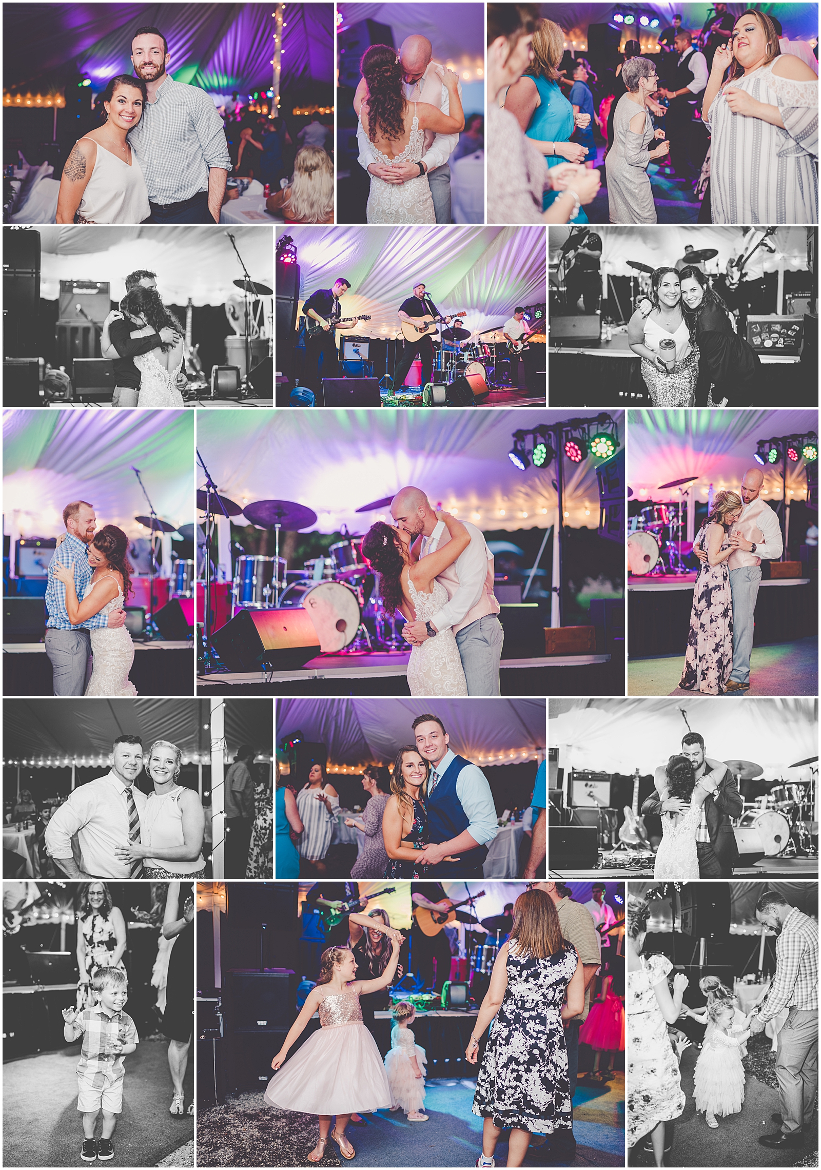 Romantic Blush Wedding Day in Peotone, Illinois with Chicagoland wedding photographer Kara Evans Photographer.
