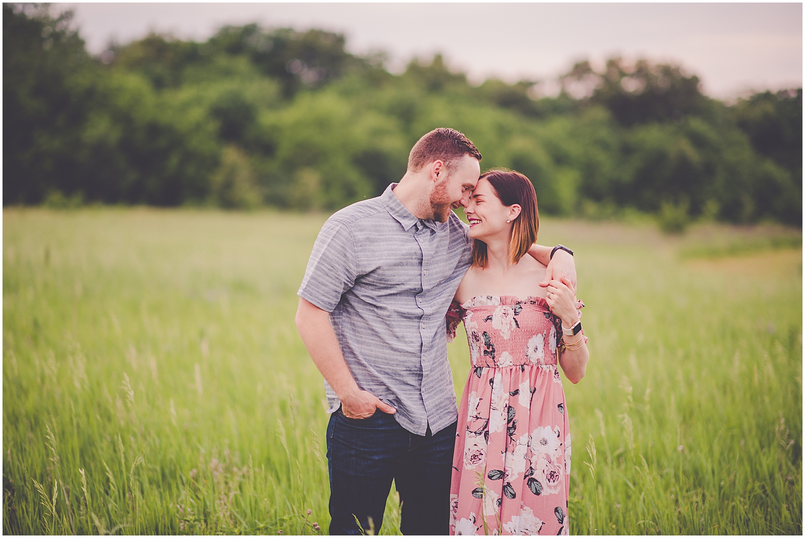 Celebrating our fifth wedding anniversary with Chicagoland wedding photographer Kara Evans Photographer.