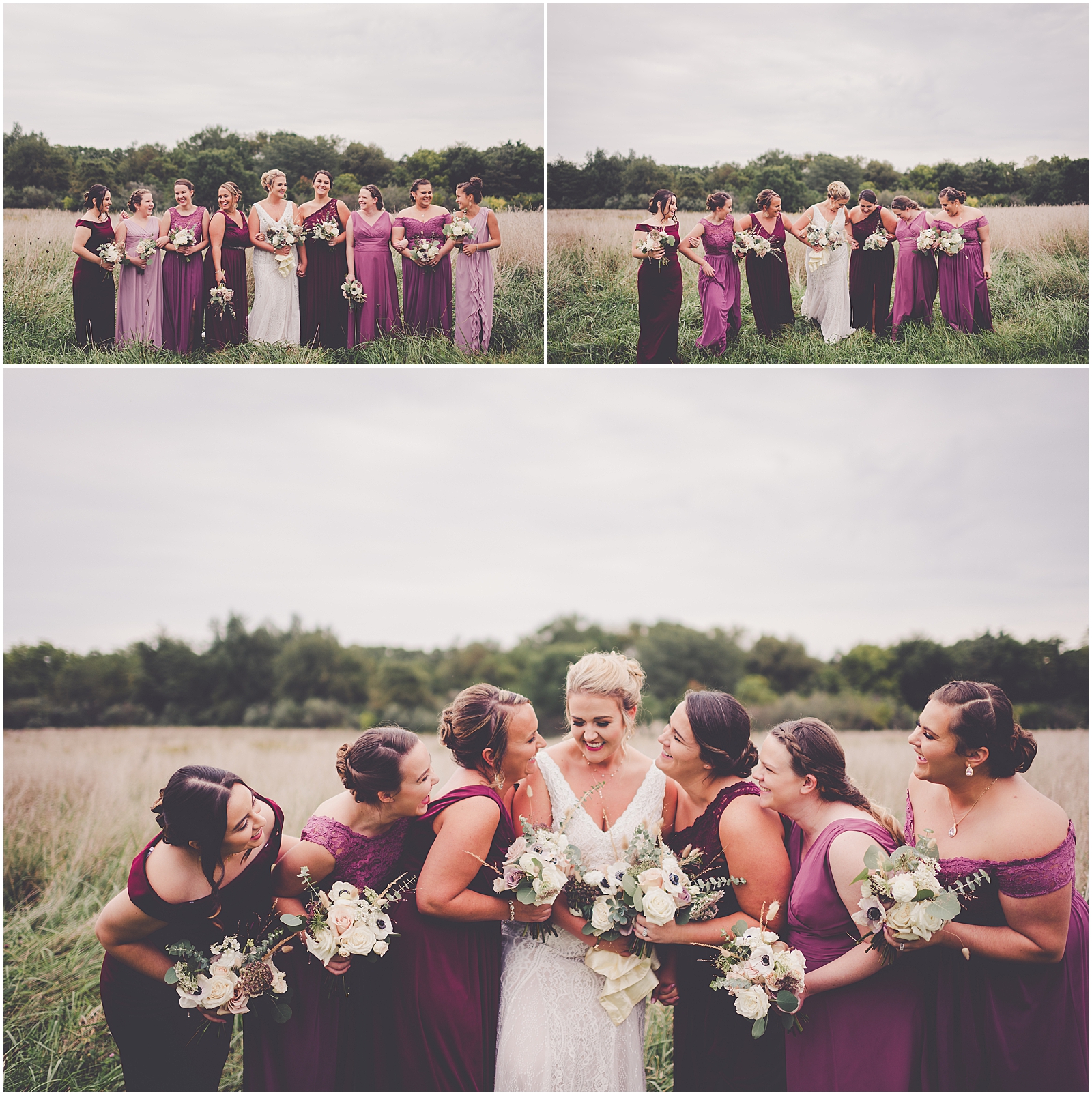 Chelsea and Tim's boho eclectic fall wedding day in Kankakee, Illinois - Maternity BVM wedding photos in Bourbonnais - with Chicagoland wedding photographer Kara Evans Photographer.