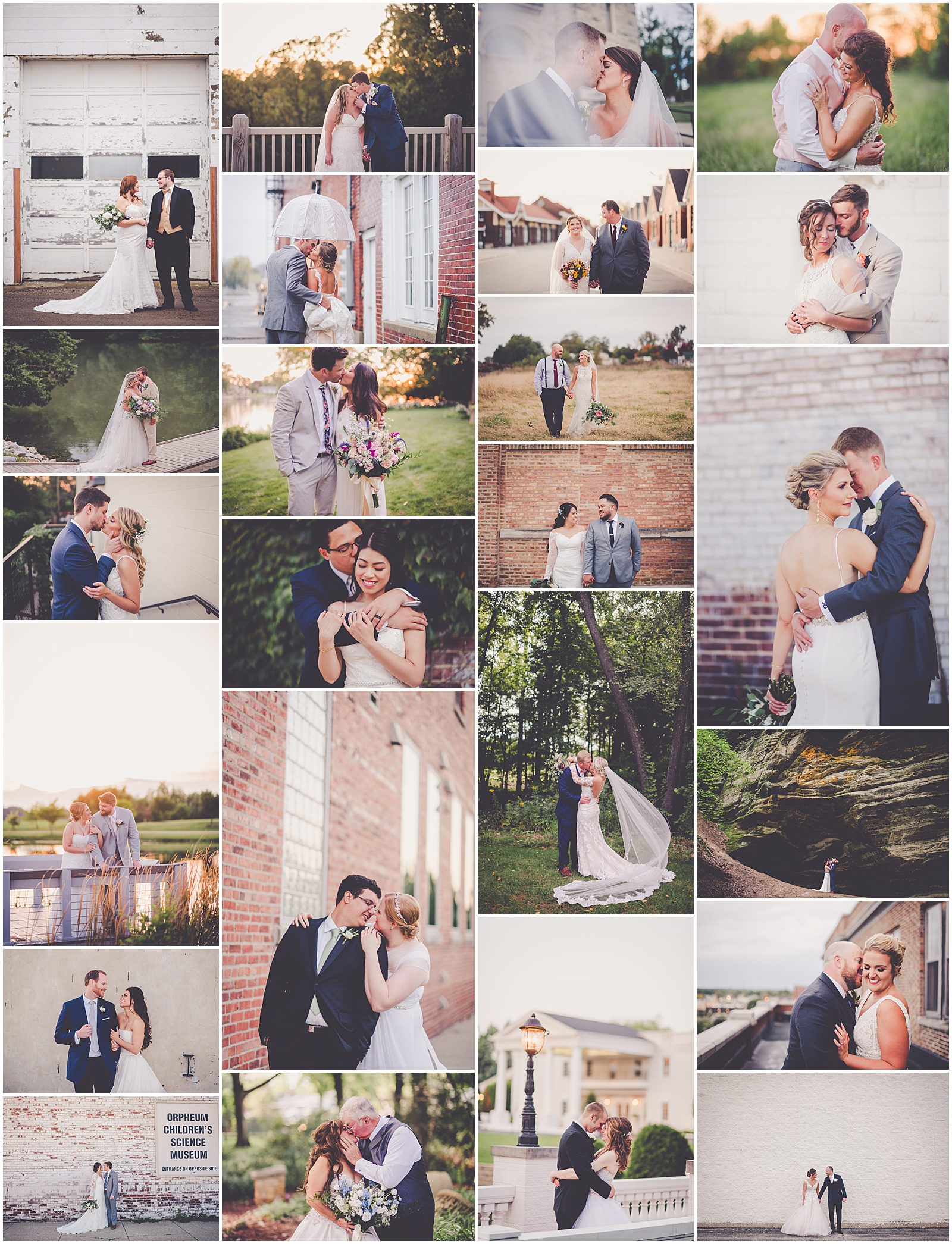 Kara Evans Photographer's recap of 2019 wedding days throughout Chicagoland, Kankakee County, and Central Illinois.