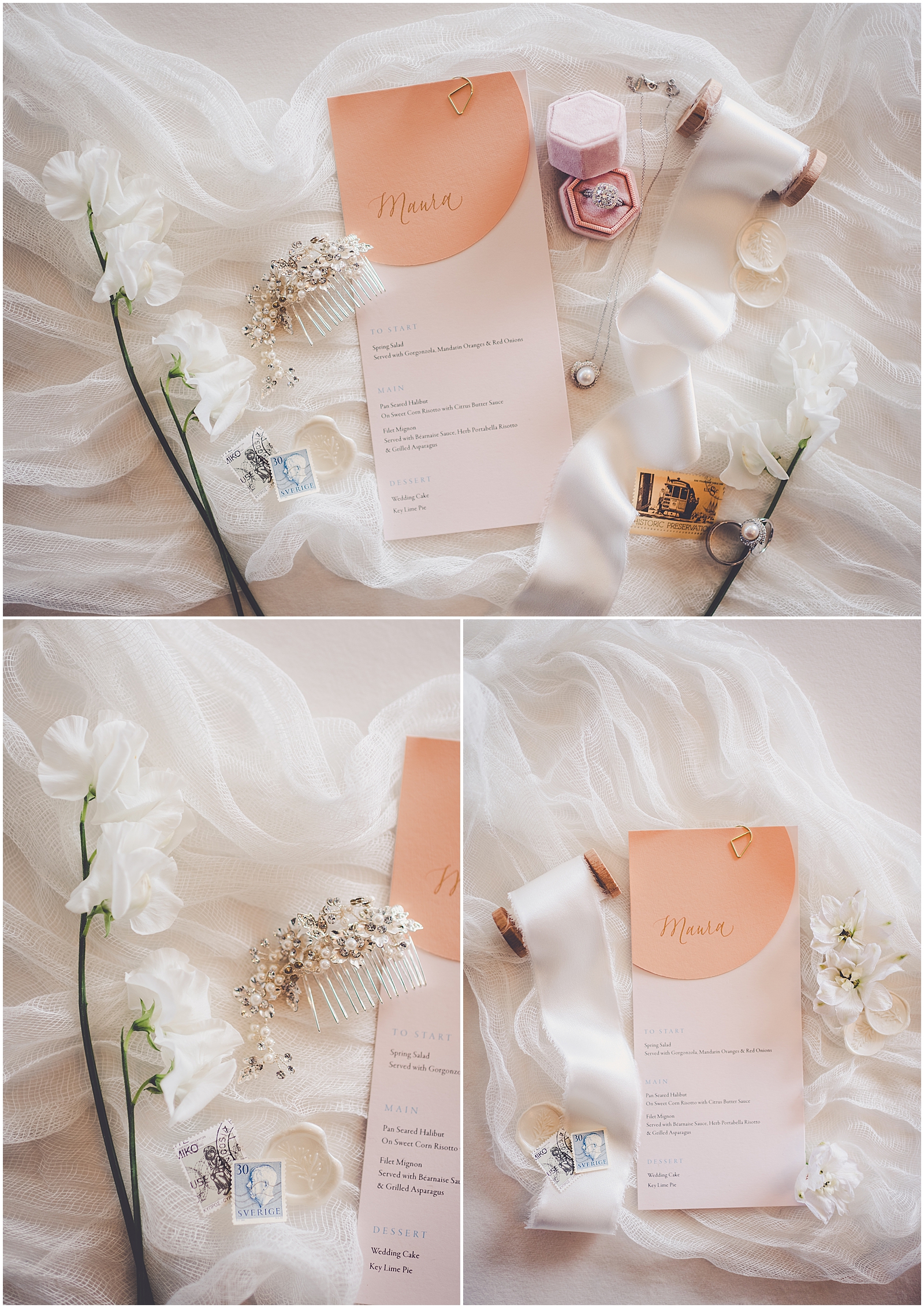 Spring styled shoot at Lincolnshire Fields Country Club with Champaign, IL wedding vendors and Chicagoland wedding photographer Kara Evans Photographer.