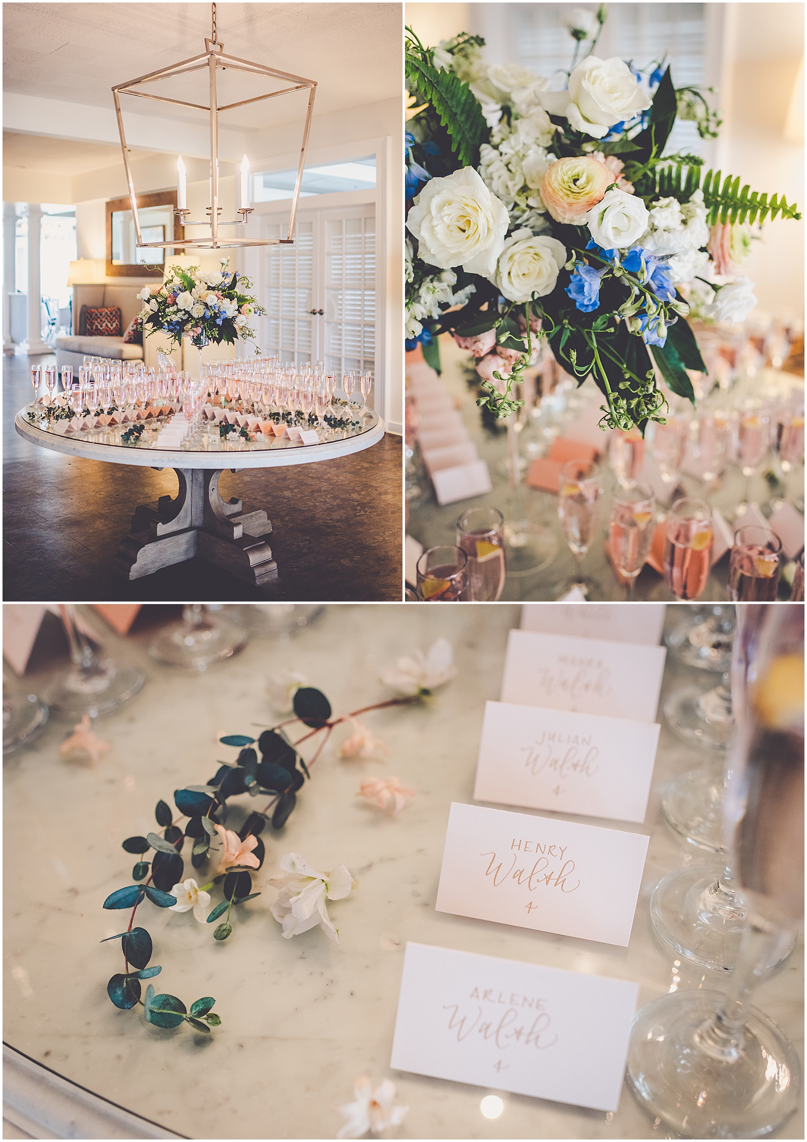 Spring styled shoot at Lincolnshire Fields Country Club with Champaign, IL wedding vendors and Chicagoland wedding photographer Kara Evans Photographer.