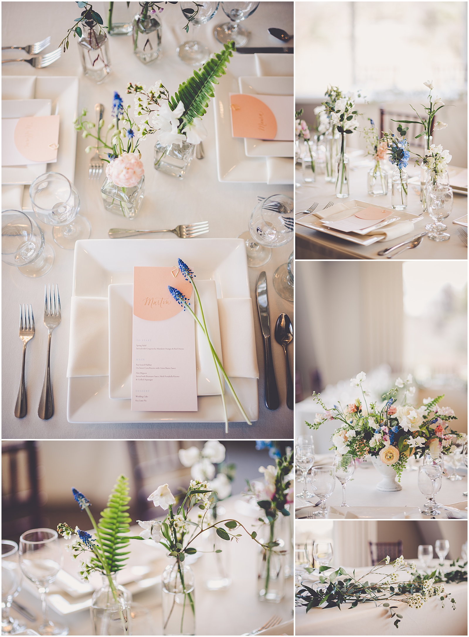 Spring styled shoot at Lincolnshire Fields Country Club with Champaign, IL wedding vendors and Chicagoland wedding photographer Kara Evans Photographer.