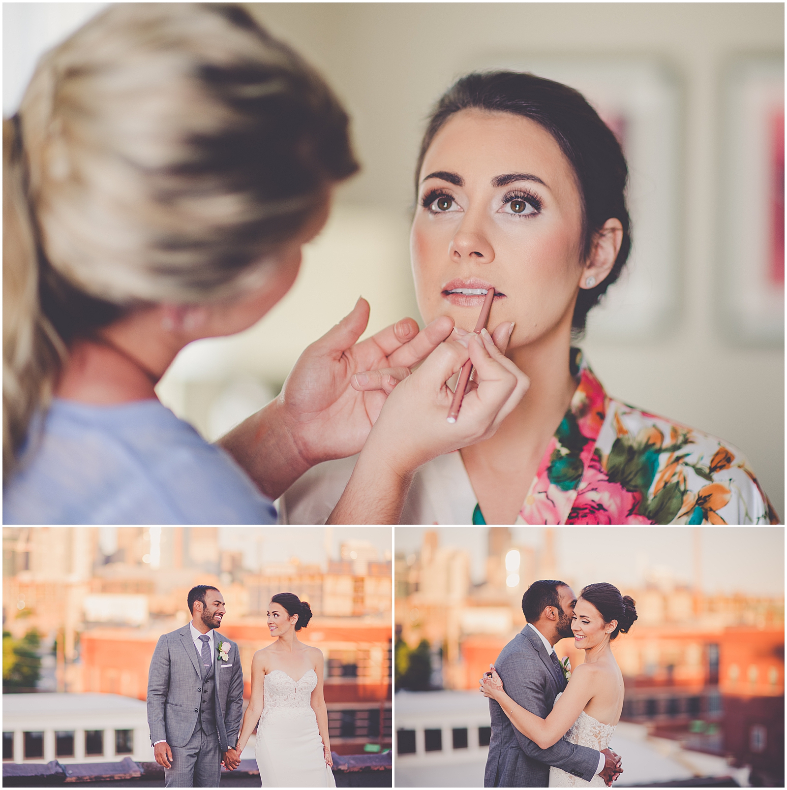 Unforgettable beauty looks any bride can pull off with guest blogger SLT Makeup Artistry - Chicagoland wedding photographer Kara Evans Photographer.