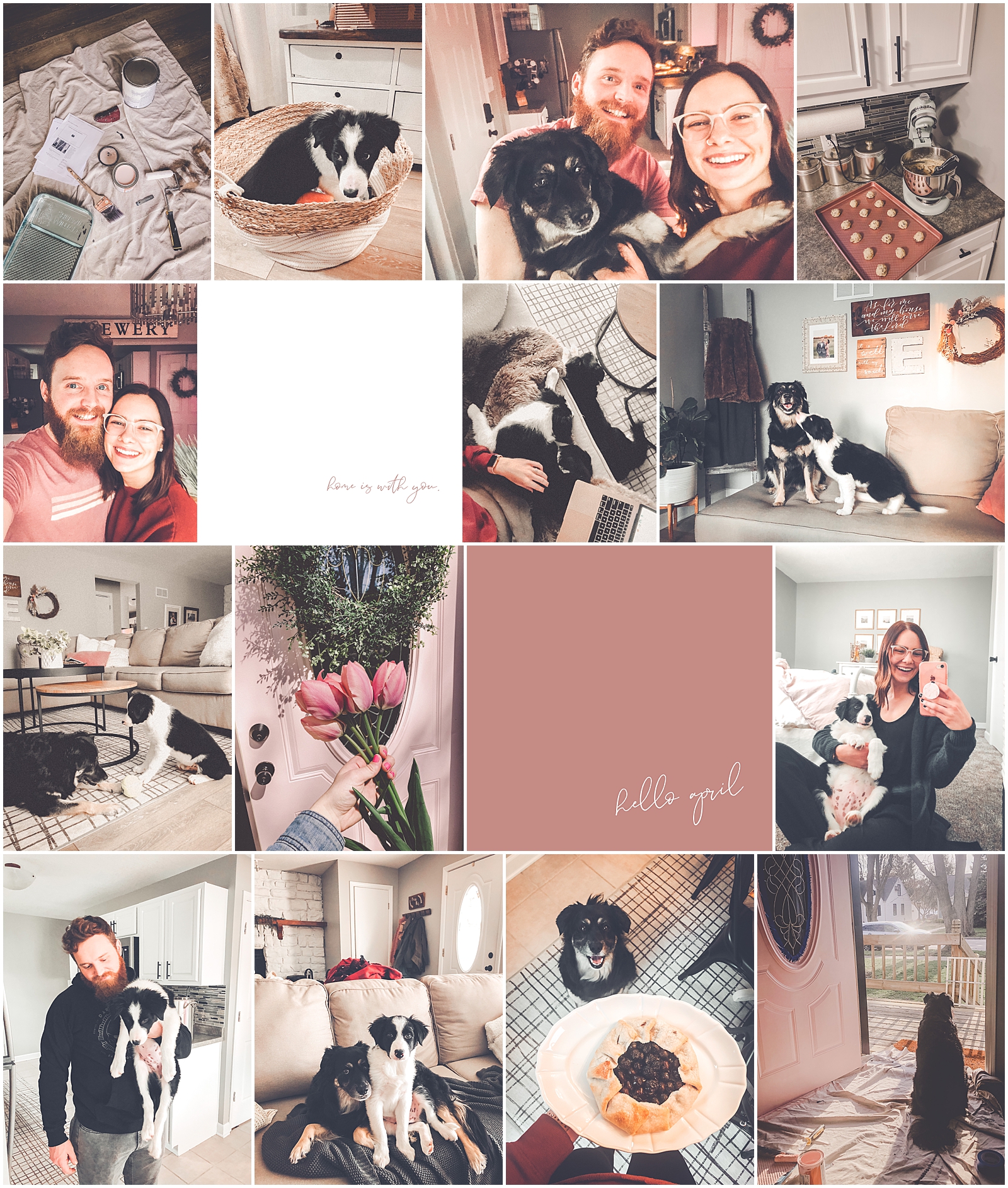 A look at the April 2020 My Life Mondays monthly blog recap with Chicagoland wedding photographer Kara Evans Photographer.