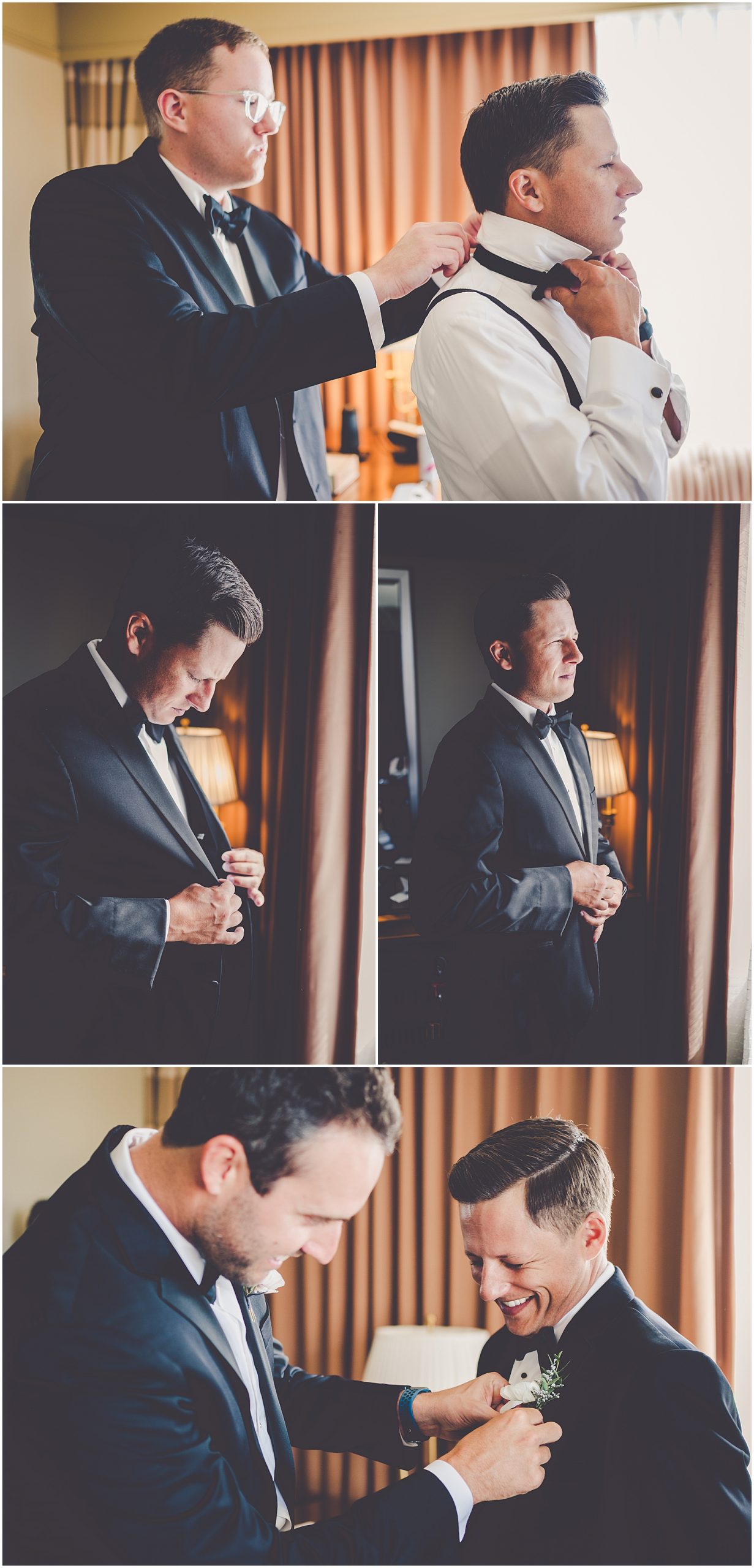 Jori and Matt's modern romantic wedding at the Biltwell in Indianapolis with Chicagoland wedding photographer Kara Evans Photographer.