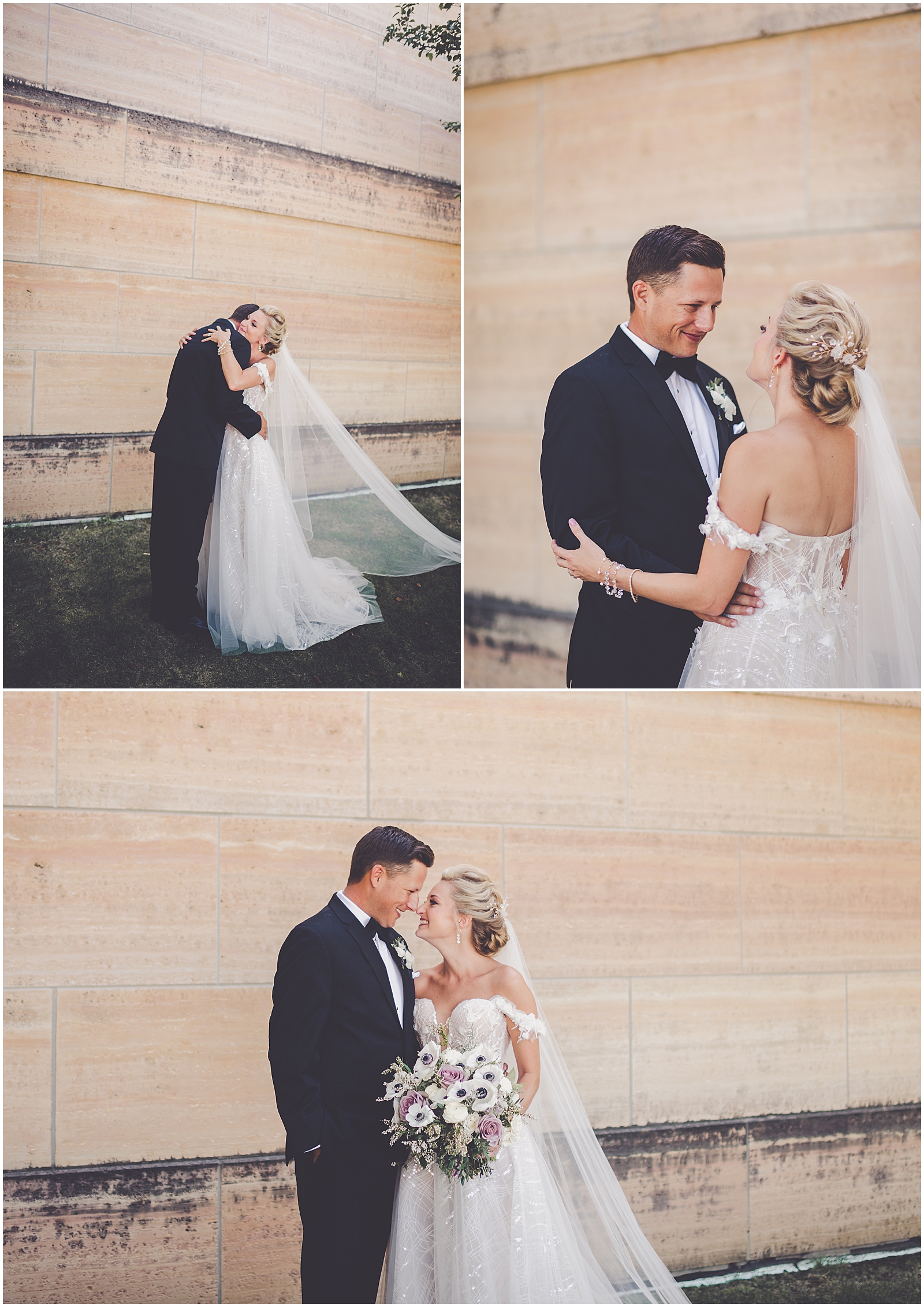 Jori and Matt's modern romantic wedding at the Biltwell in Indianapolis with Chicagoland wedding photographer Kara Evans Photographer.