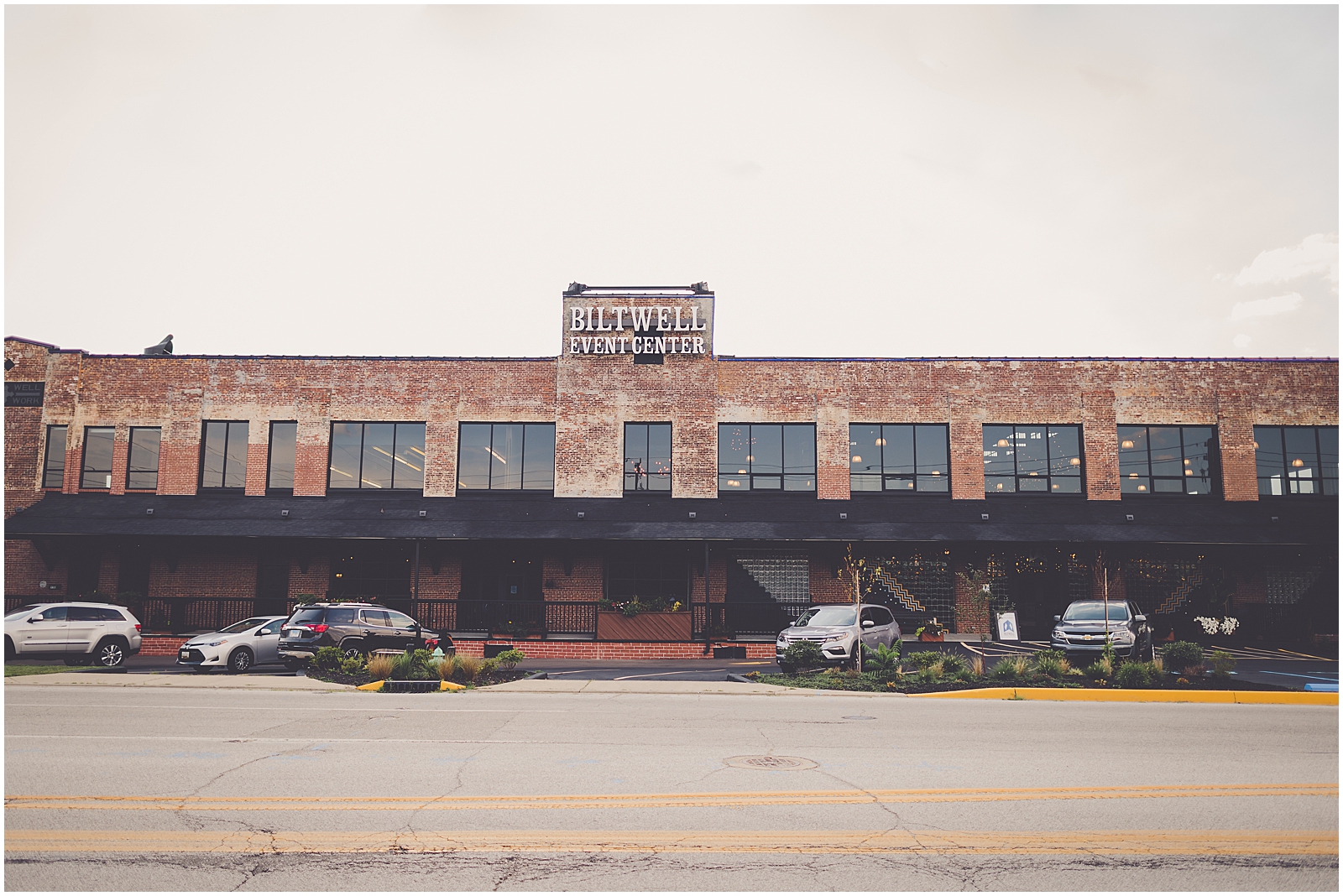 Jori and Matt's modern romantic wedding at the Biltwell in Indianapolis with Chicagoland wedding photographer Kara Evans Photographer.