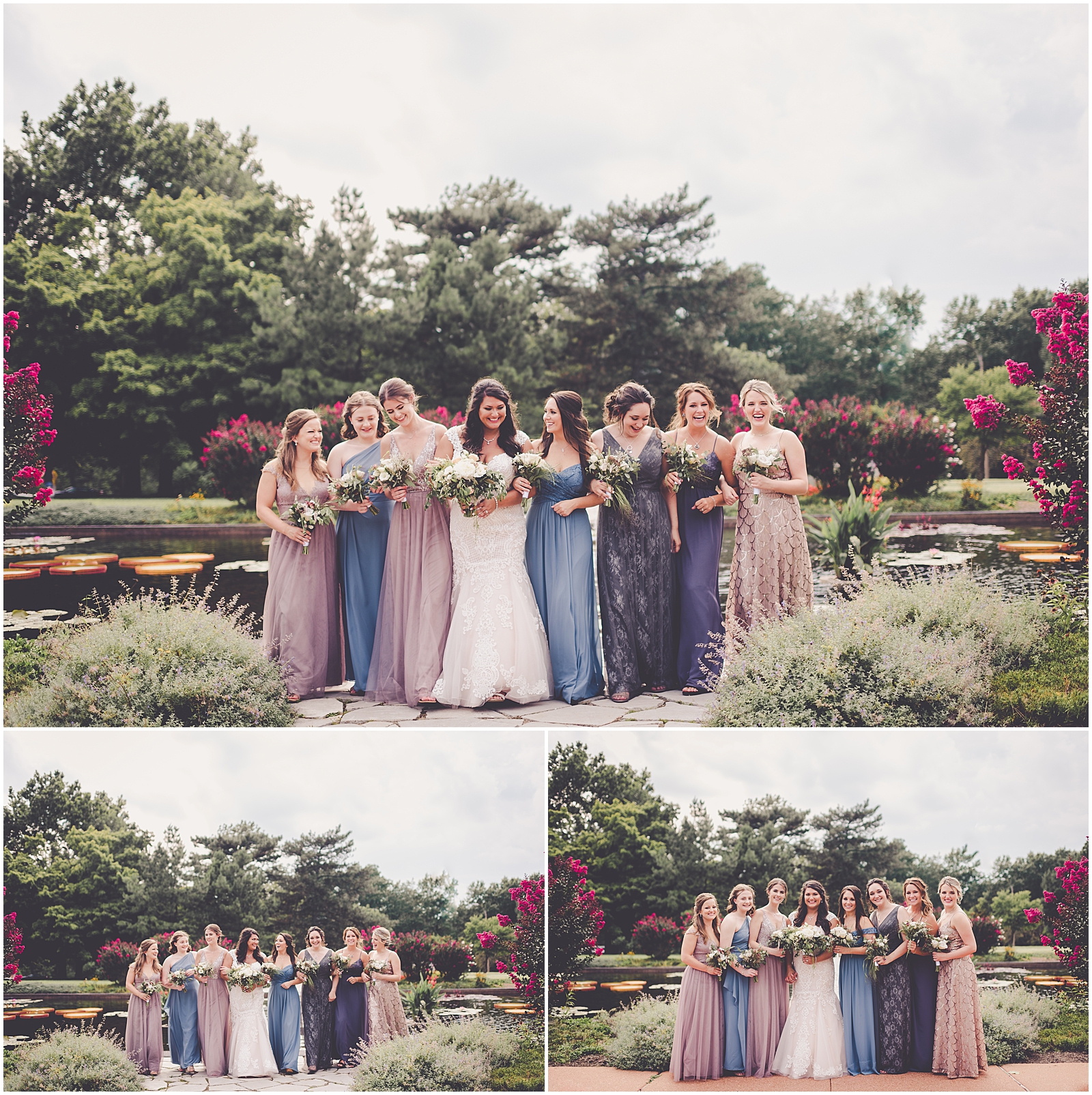 Jenny and Colin's romantic summer Forest Park wedding day in St. Louis, MO with Chicagoland wedding photographer Kara Evans Photographer.