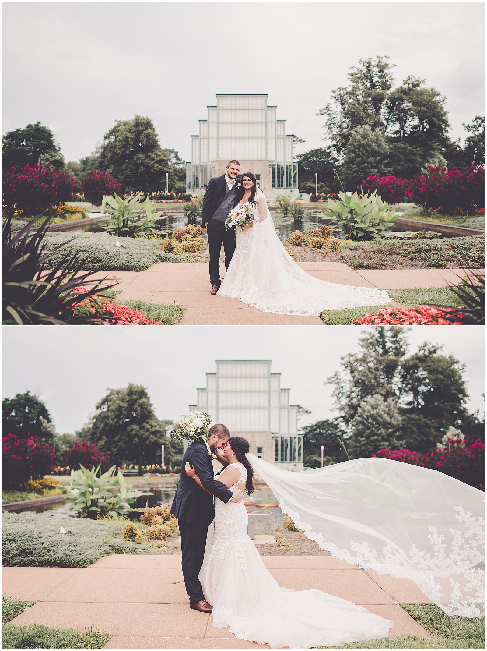 Jenny and Colin's romantic summer Forest Park wedding day in St. Louis, MO with Chicagoland wedding photographer Kara Evans Photographer.