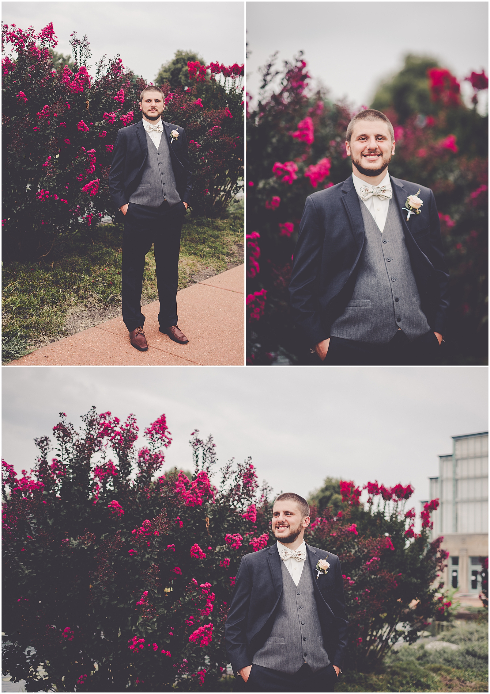 Jenny and Colin's romantic summer Forest Park wedding day in St. Louis, MO with Chicagoland wedding photographer Kara Evans Photographer.