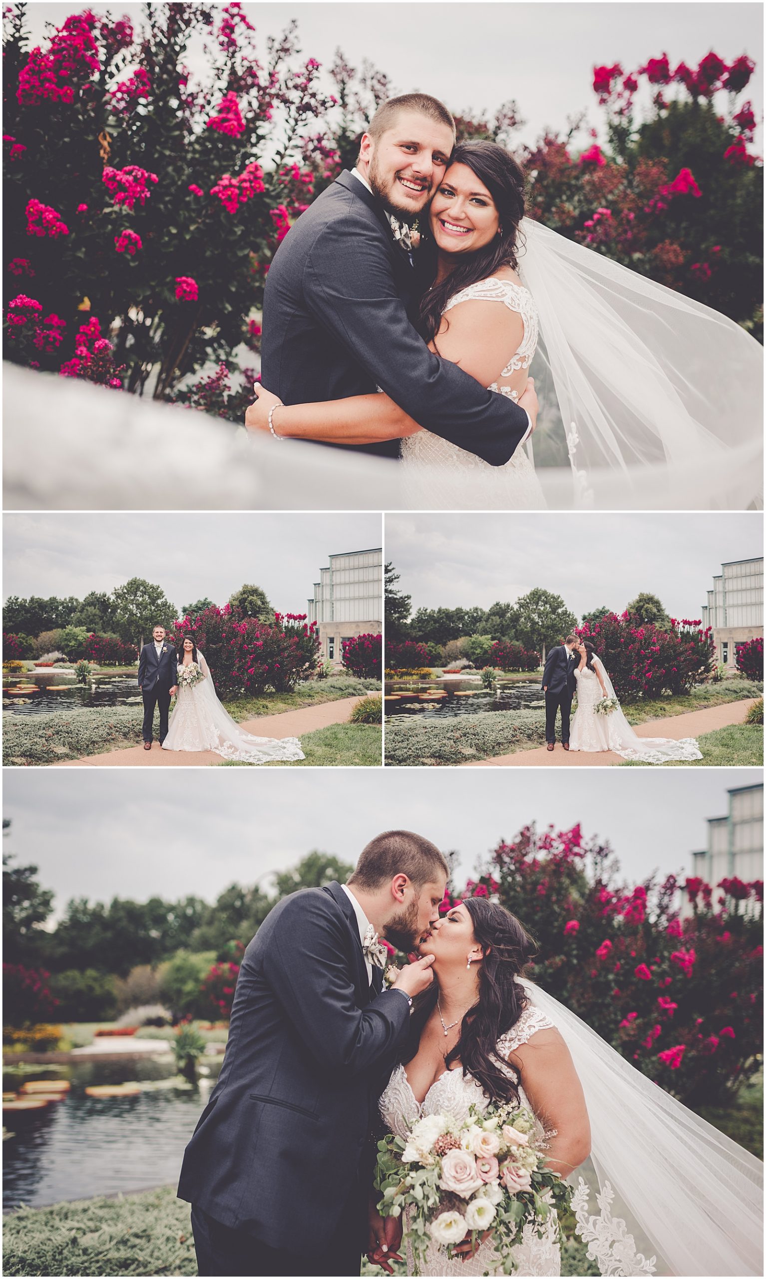 Jenny and Colin's romantic summer Forest Park wedding day in St. Louis, MO with Chicagoland wedding photographer Kara Evans Photographer.