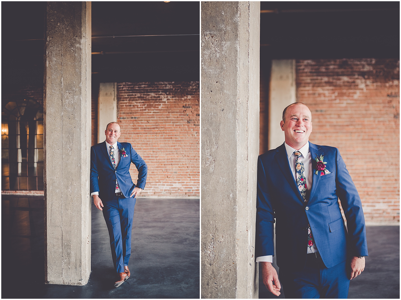 Bethany and Jon's intimate November wedding day at The Standard in Rockford with Chicagoland wedding photographer Kara Evans Photographer.