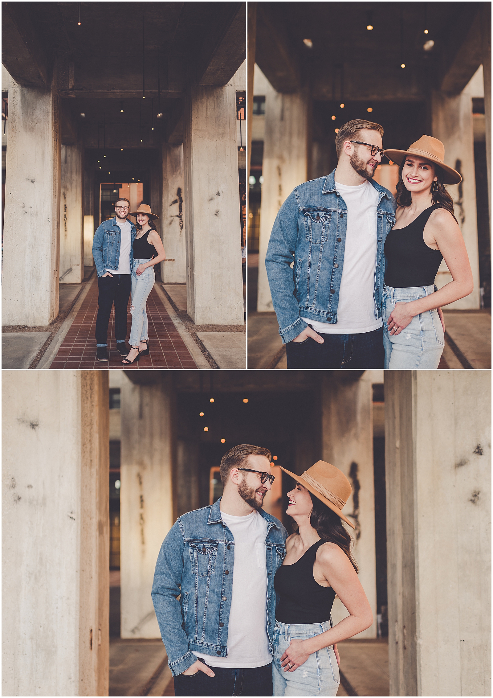 Rooftop anniversary photos at The Historic Pearl in San Antonio in Texas with Chicagoland wedding photographer Kara Evans Photographer.