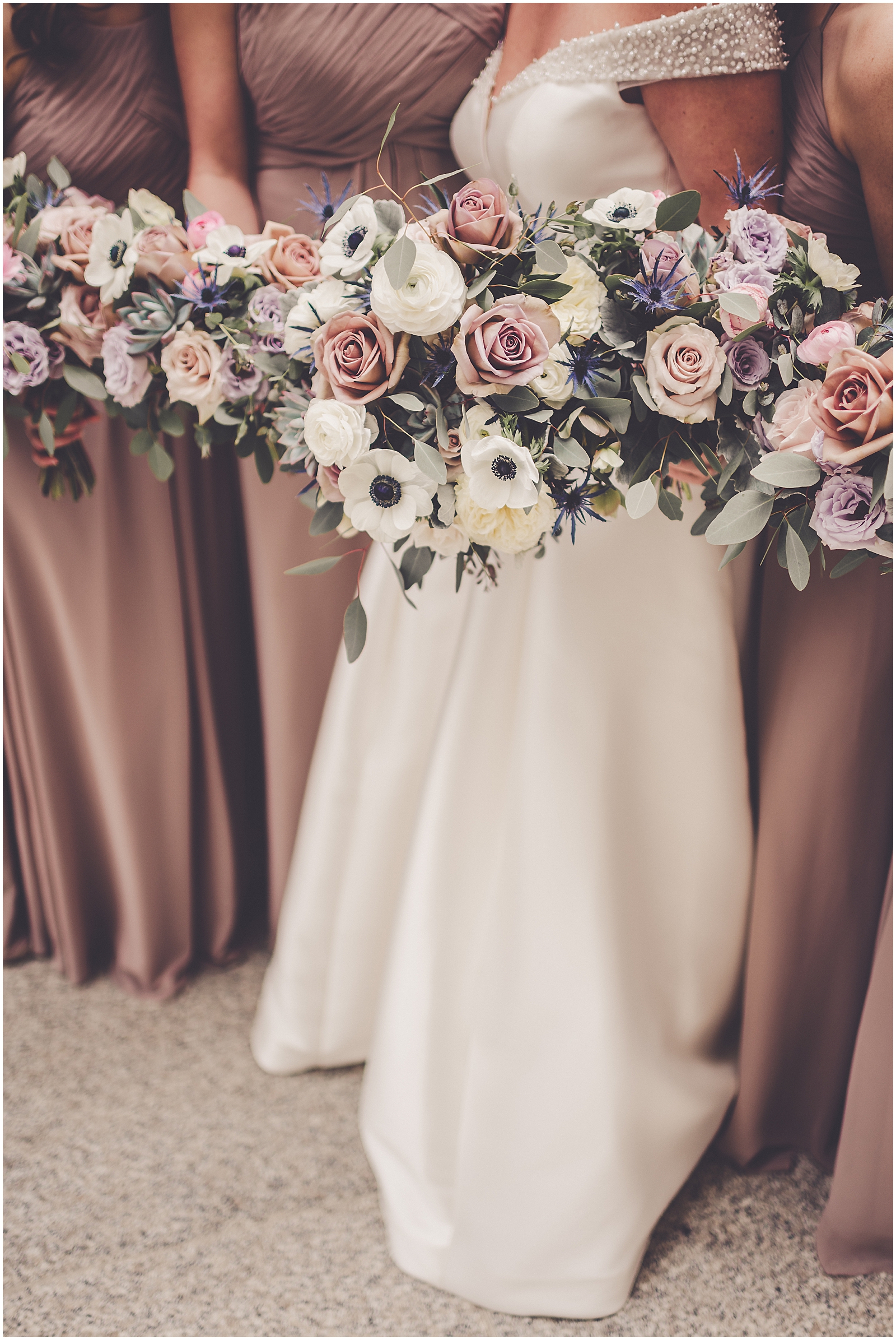 Kim and Josh's elegant spring Greenhouse Loft wedding in Chicago, Illinois with Chicagoland wedding photographer Kara Evans Photographer.