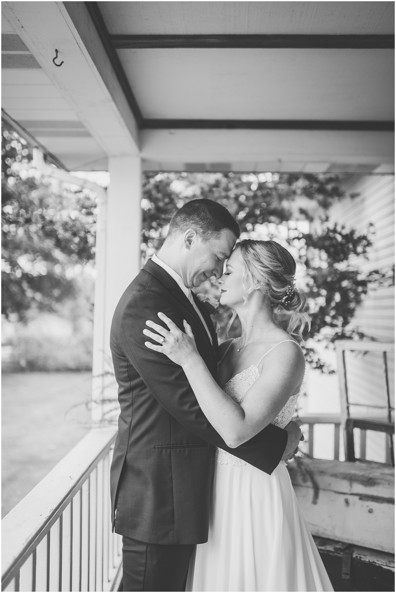 Layne & Ricky's spring wedding at Heritage Prairie Farm in Elburn with Chicagoland wedding photographer Kara Evans Photographer.