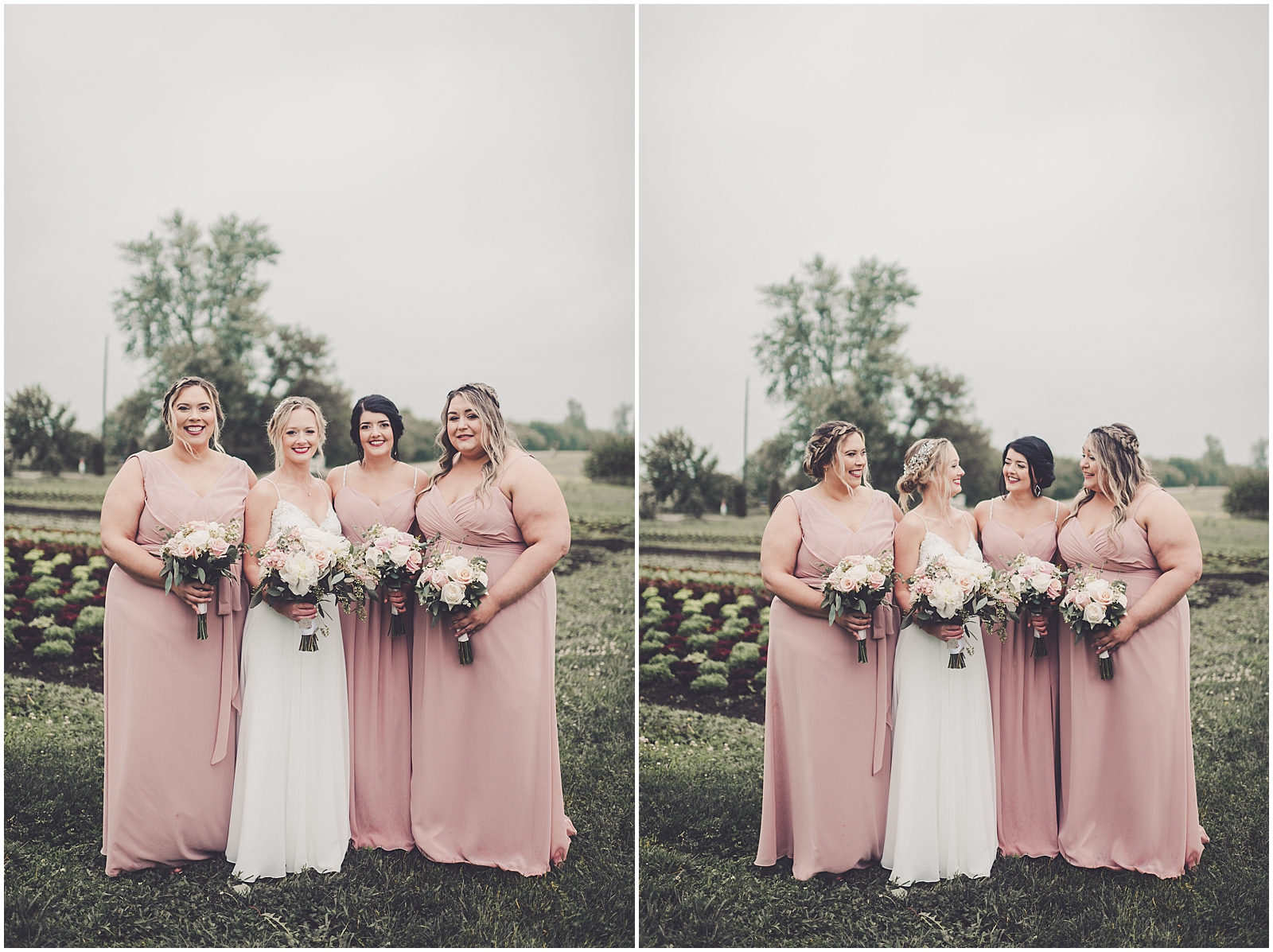 Layne & Ricky's spring wedding at Heritage Prairie Farm in Elburn with Chicagoland wedding photographer Kara Evans Photographer.