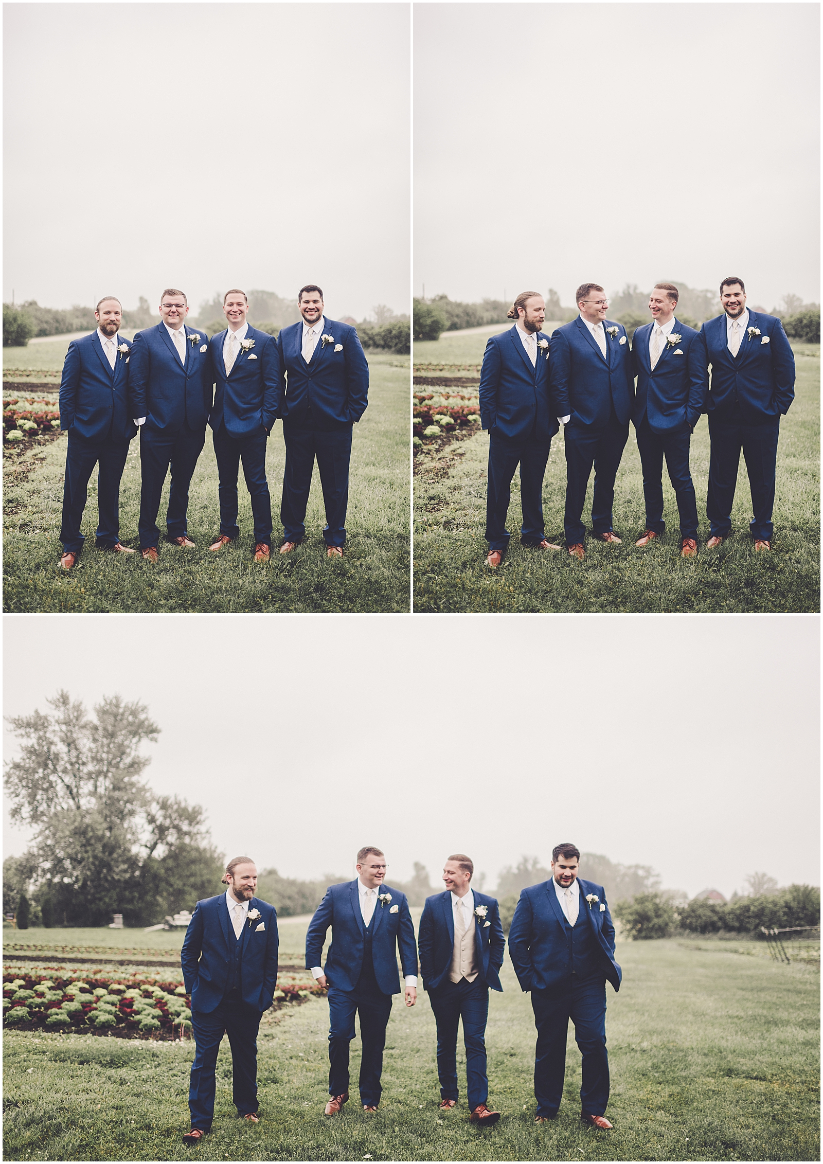 Layne & Ricky's spring wedding at Heritage Prairie Farm in Elburn with Chicagoland wedding photographer Kara Evans Photographer.