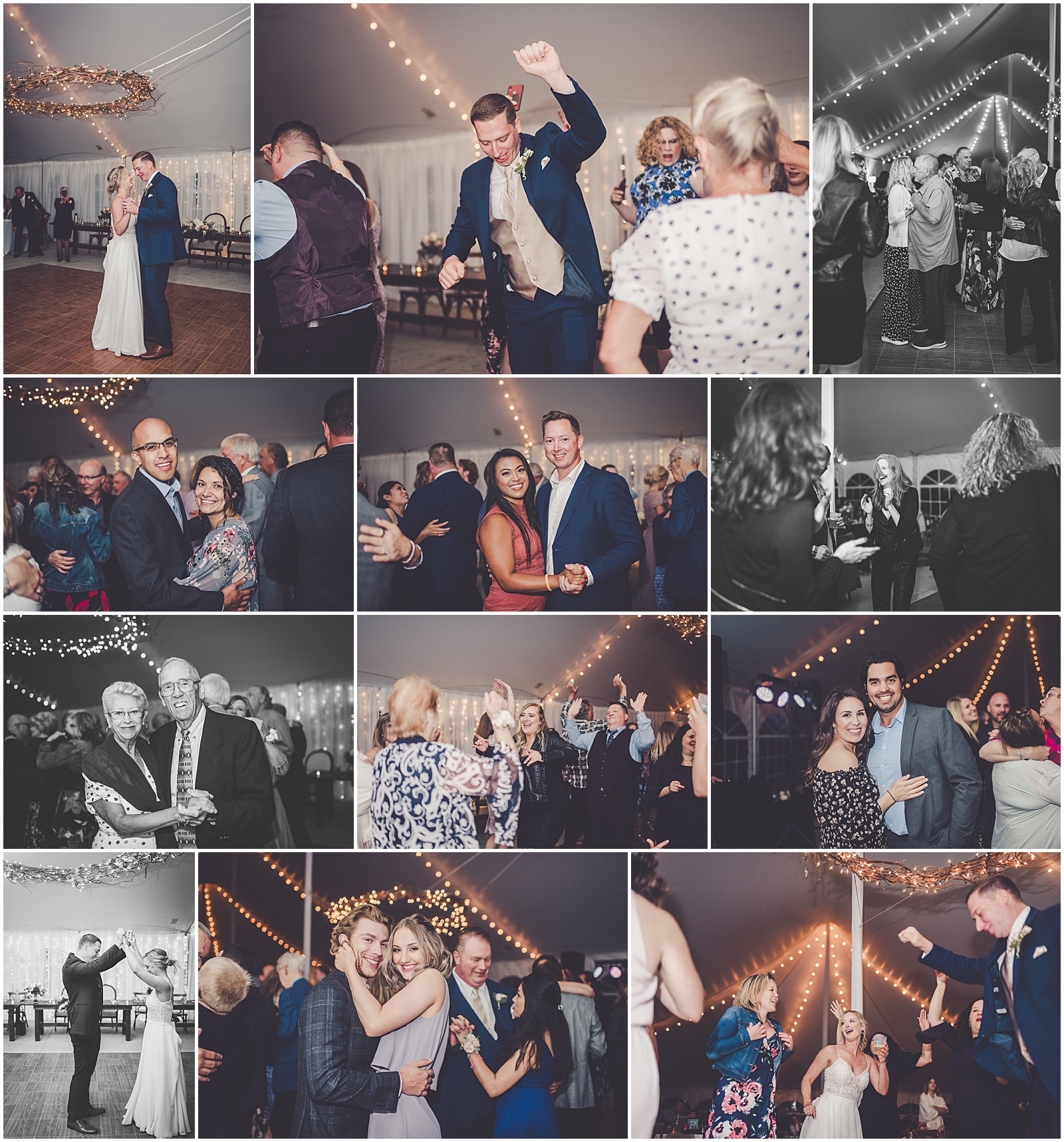 Layne & Ricky's spring wedding at Heritage Prairie Farm in Elburn with Chicagoland wedding photographer Kara Evans Photographer.